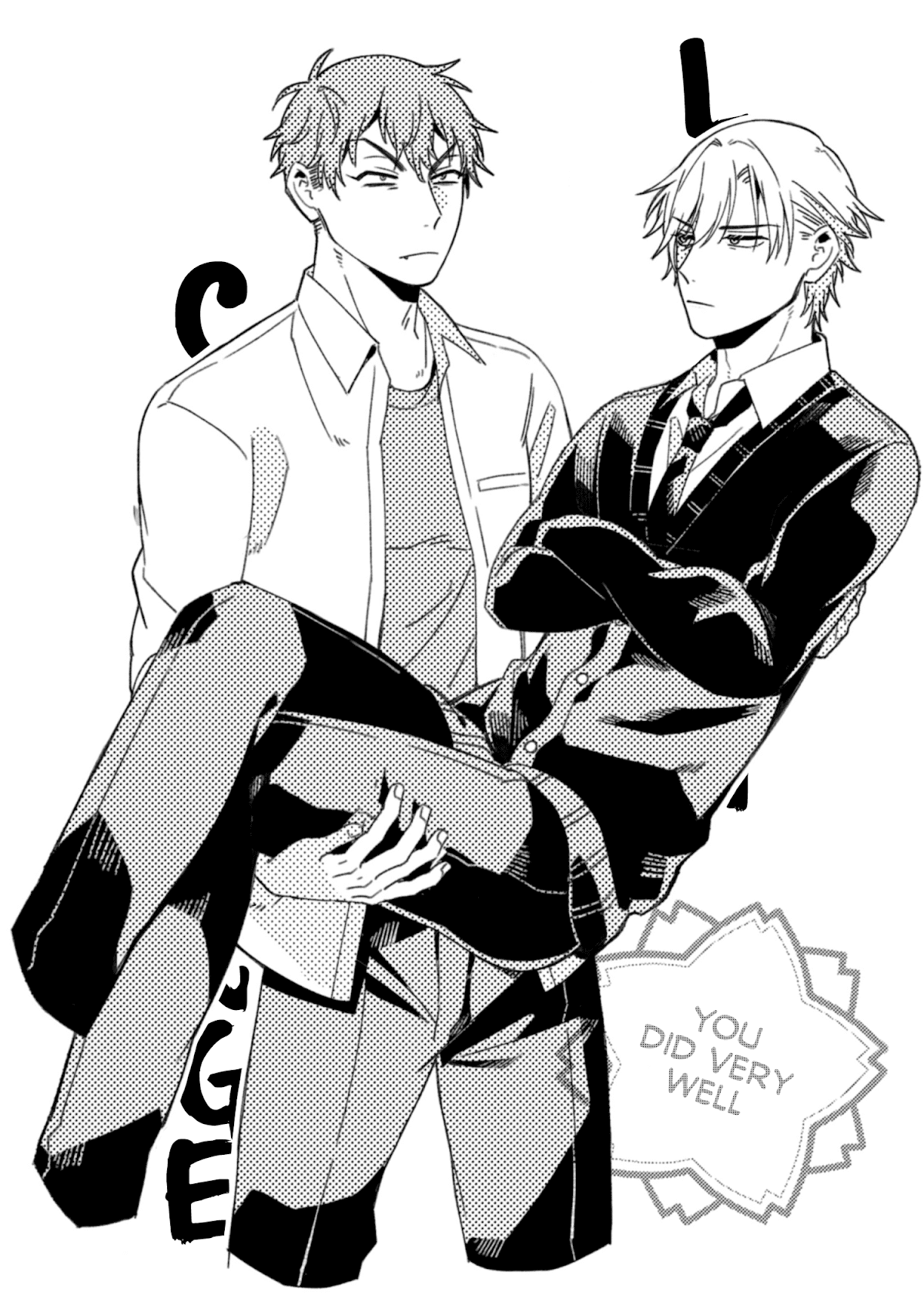 A World Where Everything Definitely Becomes BL vs. The Man Who Definitely Doesn't Want To Be In A BL Chapter 35.6 page 29 - Chapter 35.6: Twitter comics