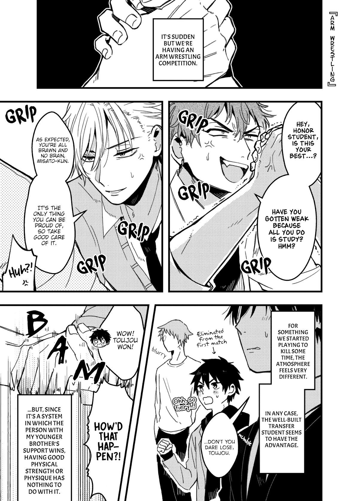 A World Where Everything Definitely Becomes BL vs. The Man Who Definitely Doesn't Want To Be In A BL Chapter 35.6 page 3 - Chapter 35.6: Twitter comics