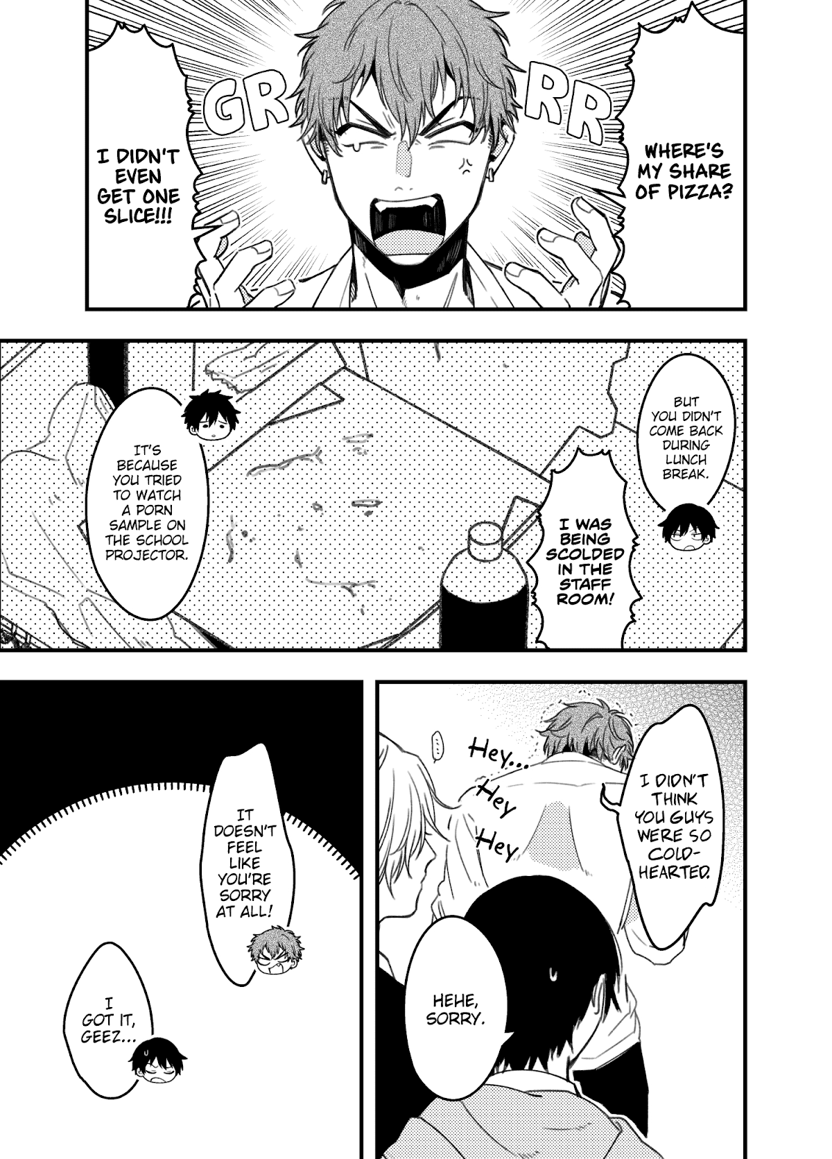 A World Where Everything Definitely Becomes BL vs. The Man Who Definitely Doesn't Want To Be In A BL Chapter 35.6 page 9 - Chapter 35.6: Twitter comics
