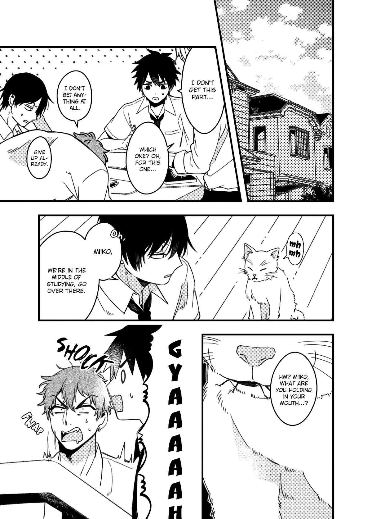 A World Where Everything Definitely Becomes BL vs. The Man Who Definitely Doesn't Want To Be In A BL Chapter 35.7 page 10 - Chapter 35.7: twitter comics batch 2
