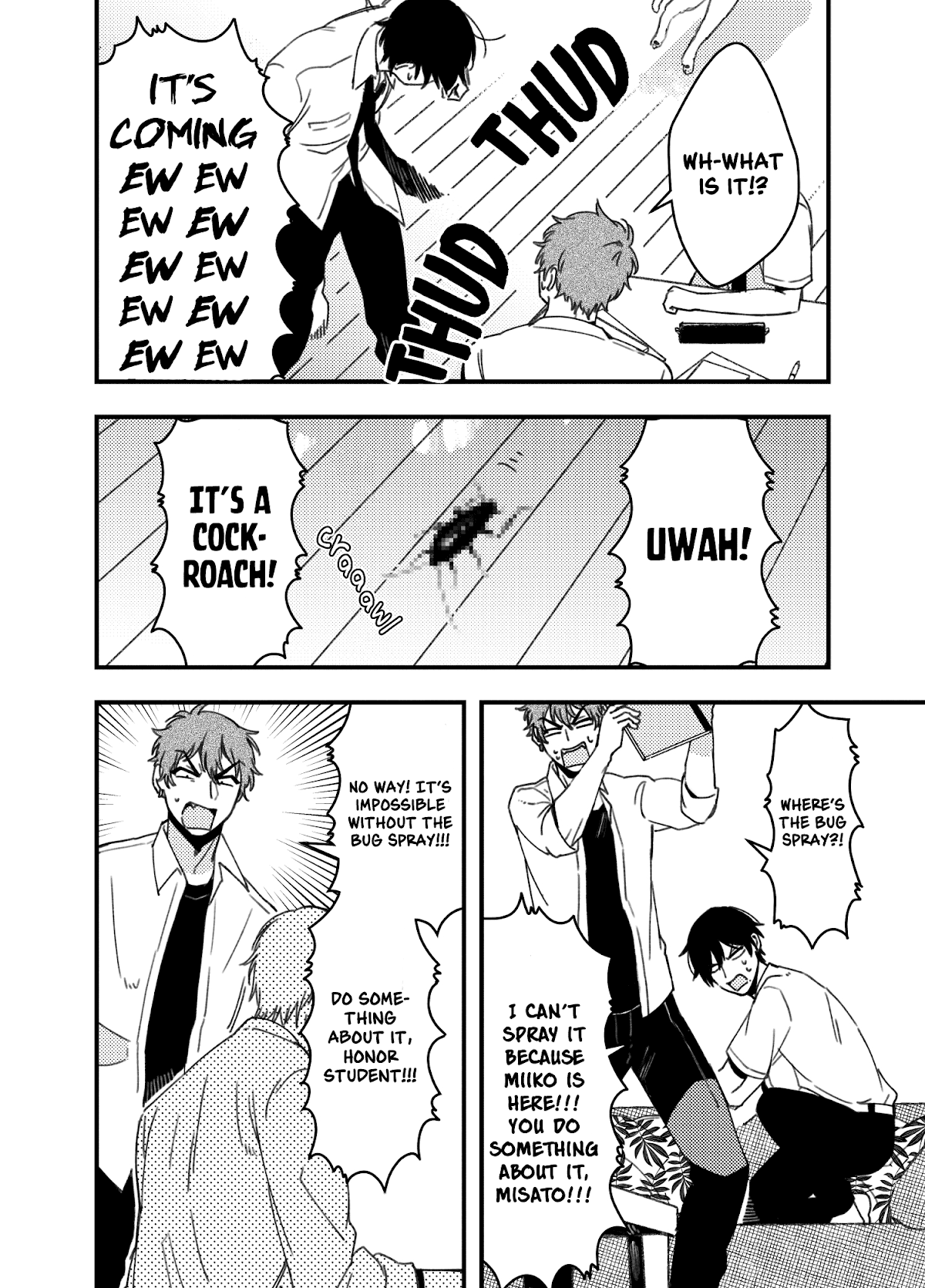 A World Where Everything Definitely Becomes BL vs. The Man Who Definitely Doesn't Want To Be In A BL Chapter 35.7 page 11 - Chapter 35.7: twitter comics batch 2