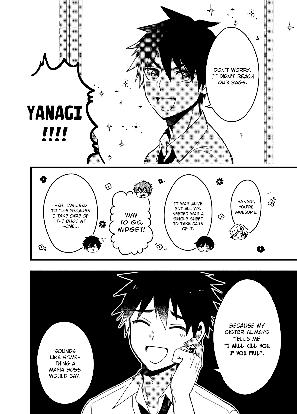 A World Where Everything Definitely Becomes BL vs. The Man Who Definitely Doesn't Want To Be In A BL Chapter 35.7 page 13 - Chapter 35.7: twitter comics batch 2