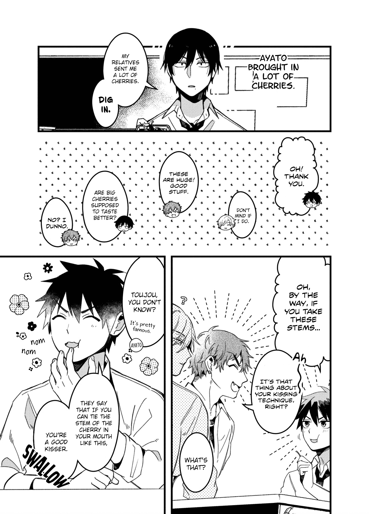 A World Where Everything Definitely Becomes BL vs. The Man Who Definitely Doesn't Want To Be In A BL Chapter 35.7 page 2 - Chapter 35.7: twitter comics batch 2