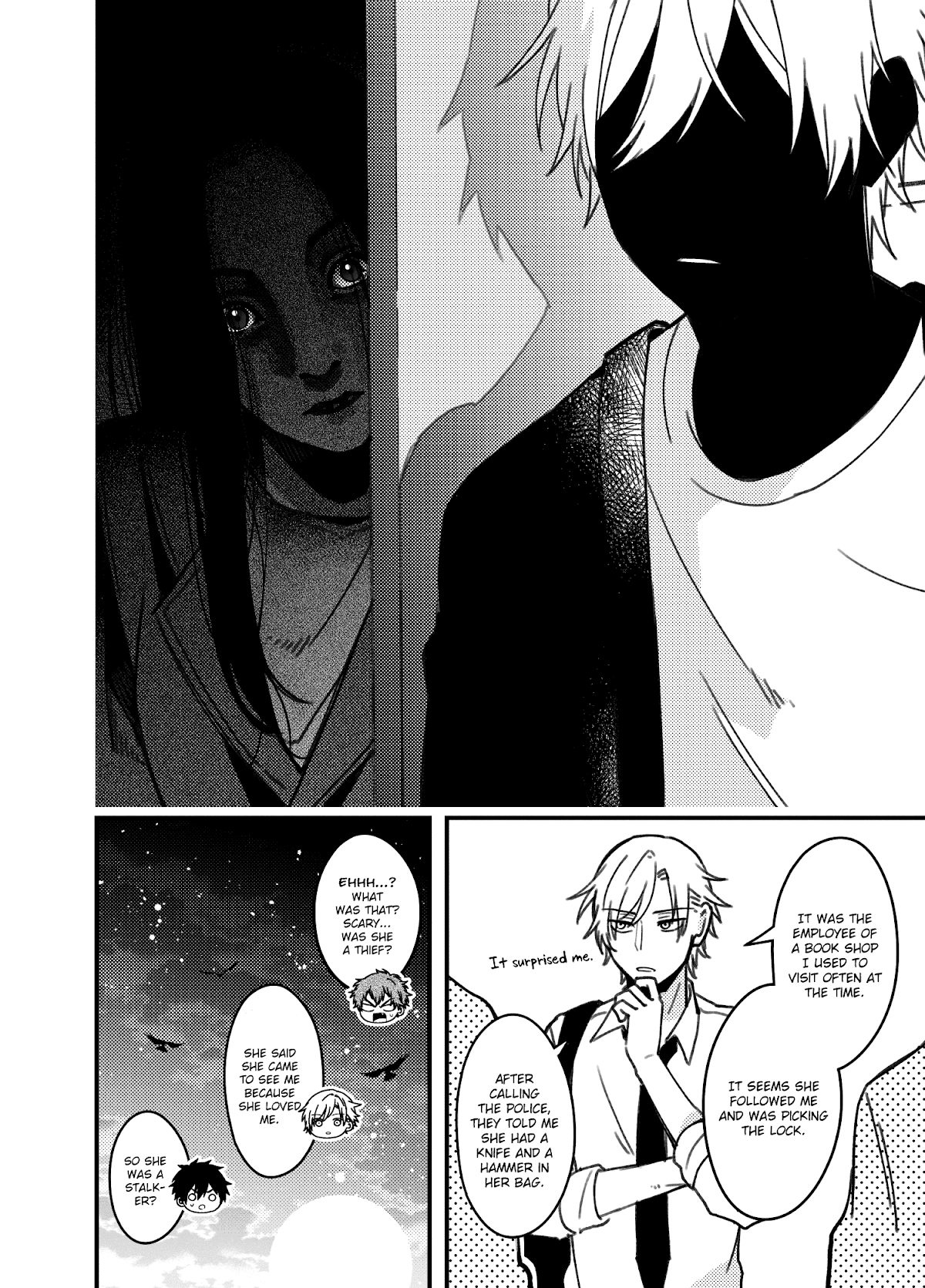 A World Where Everything Definitely Becomes BL vs. The Man Who Definitely Doesn't Want To Be In A BL Chapter 35.7 page 23 - Chapter 35.7: twitter comics batch 2