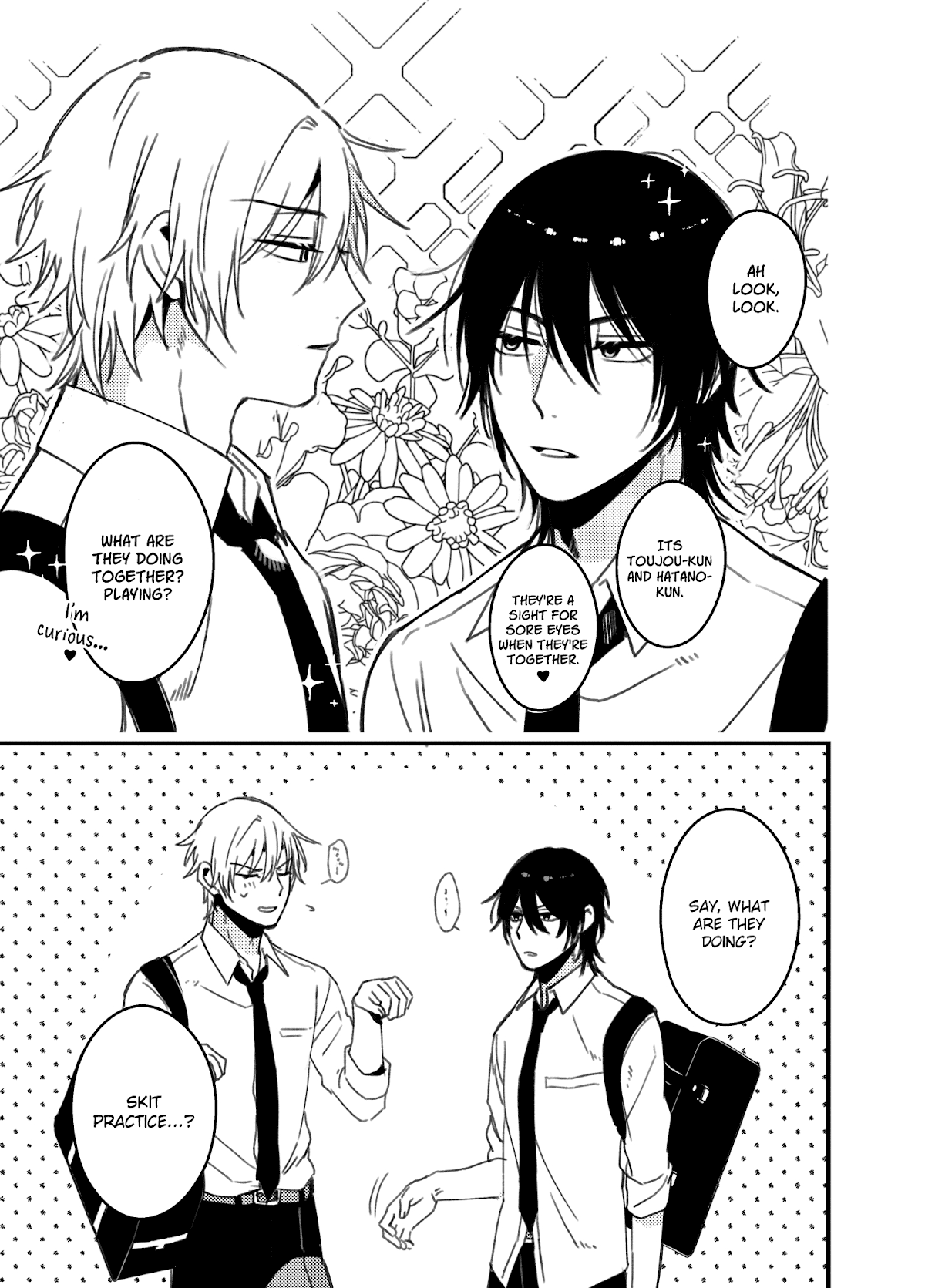 A World Where Everything Definitely Becomes BL vs. The Man Who Definitely Doesn't Want To Be In A BL Chapter 35.7 page 28 - Chapter 35.7: twitter comics batch 2