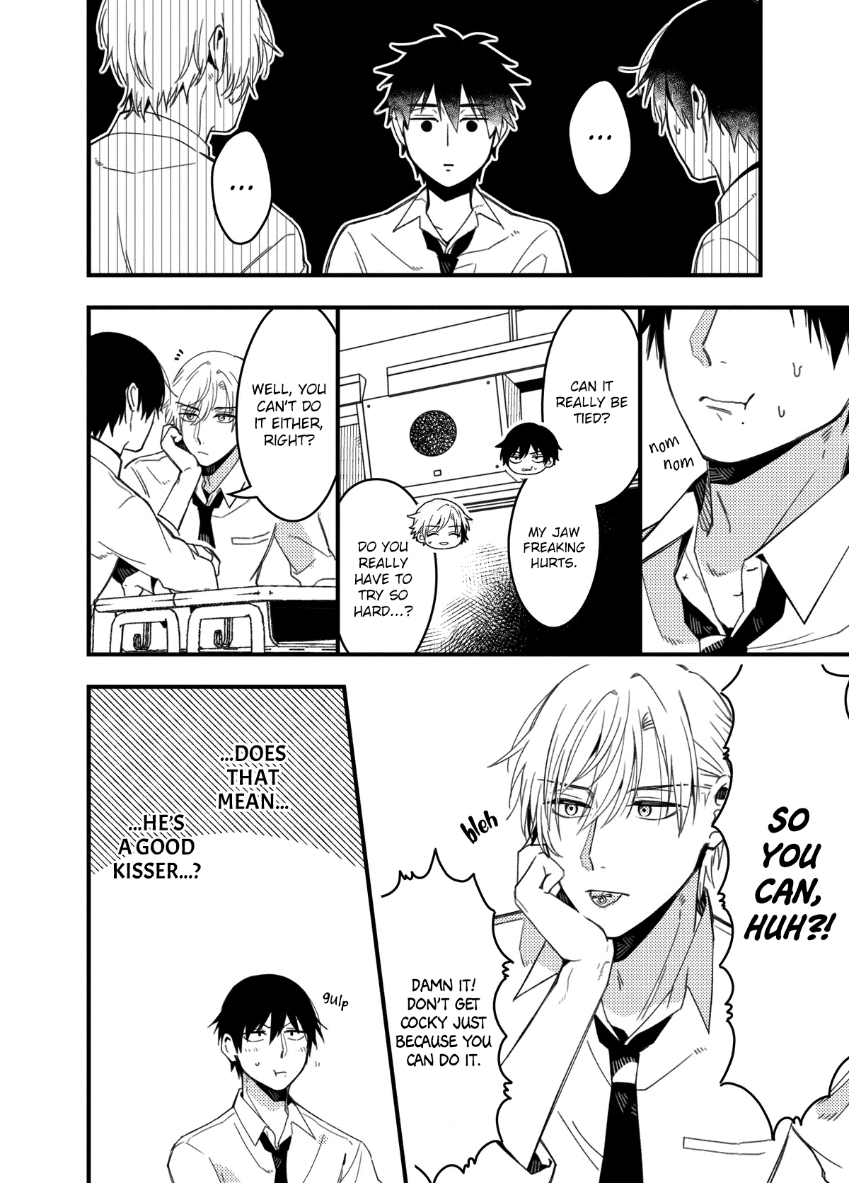 A World Where Everything Definitely Becomes BL vs. The Man Who Definitely Doesn't Want To Be In A BL Chapter 35.7 page 3 - Chapter 35.7: twitter comics batch 2