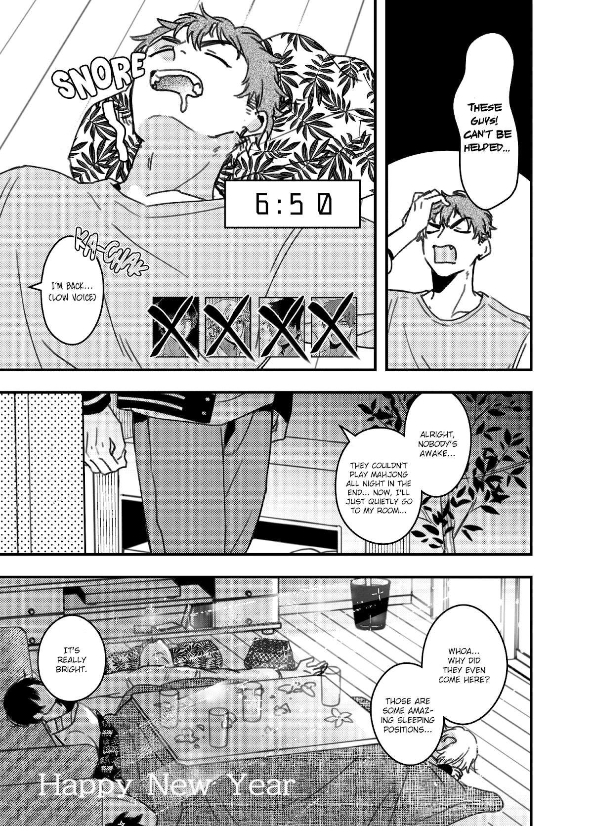 A World Where Everything Definitely Becomes BL vs. The Man Who Definitely Doesn't Want To Be In A BL Chapter 35.7 page 34 - Chapter 35.7: twitter comics batch 2
