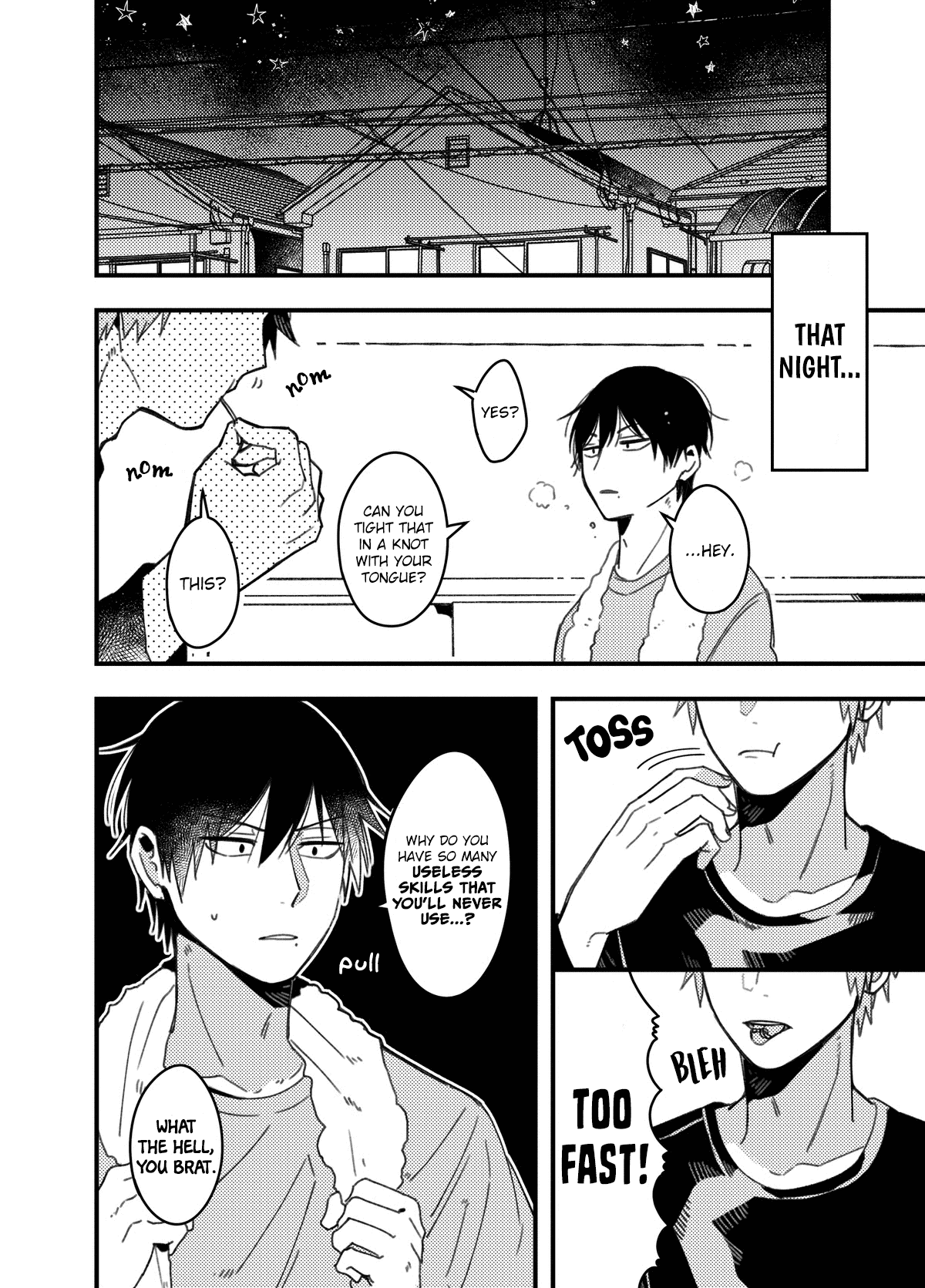 A World Where Everything Definitely Becomes BL vs. The Man Who Definitely Doesn't Want To Be In A BL Chapter 35.7 page 5 - Chapter 35.7: twitter comics batch 2