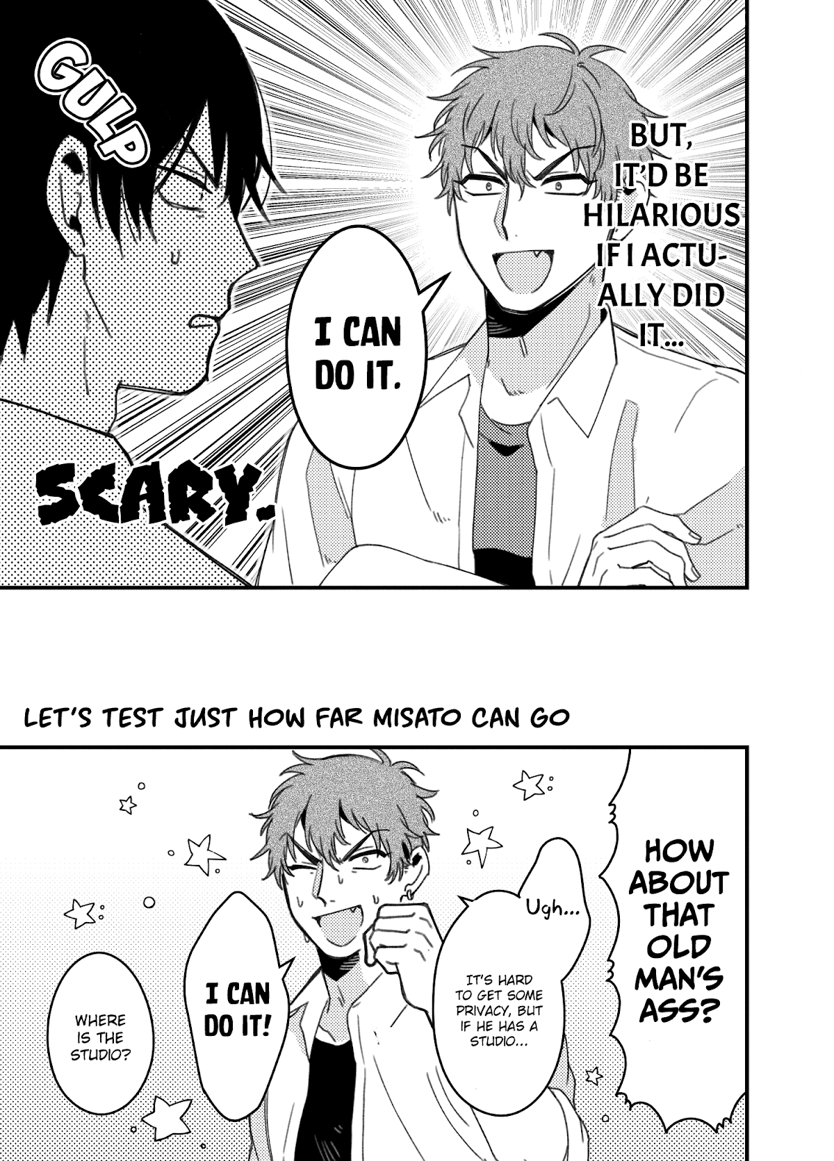 A World Where Everything Definitely Becomes BL vs. The Man Who Definitely Doesn't Want To Be In A BL Chapter 35.7 page 8 - Chapter 35.7: twitter comics batch 2