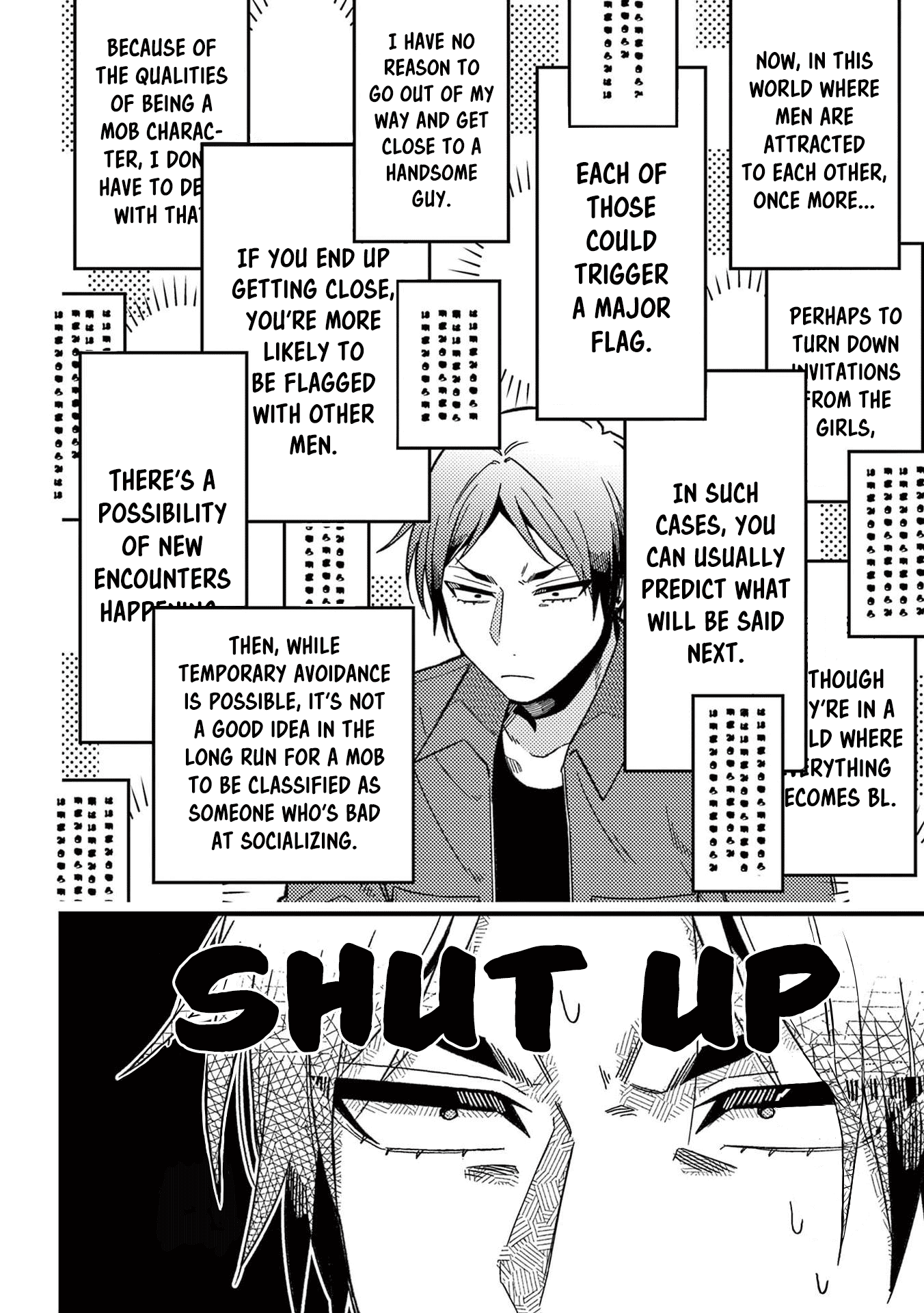A World Where Everything Definitely Becomes BL vs. The Man Who Definitely Doesn't Want To Be In A BL Chapter 36 page 12 - Chapter 36: VS Paranormal Phenomena
