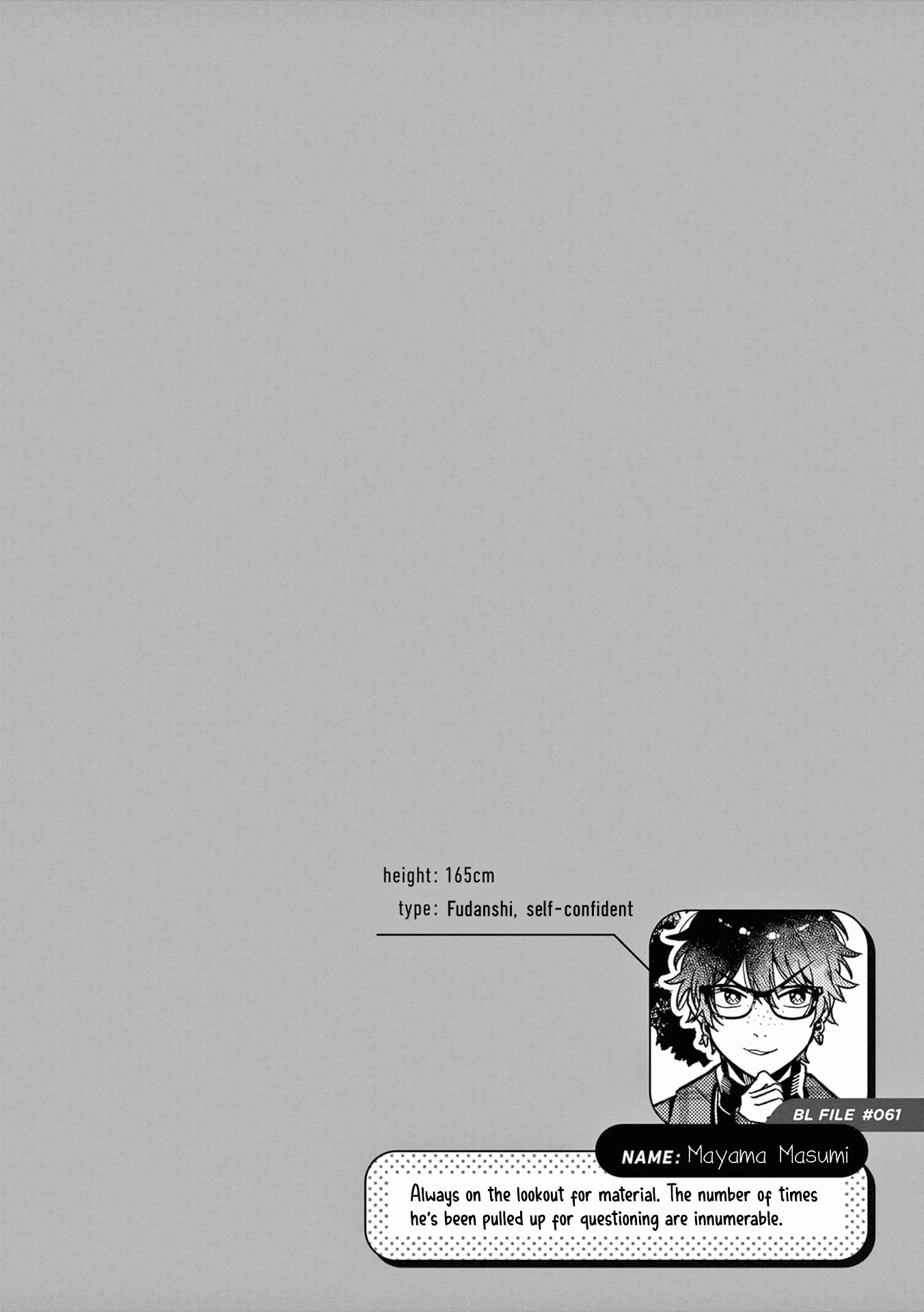 A World Where Everything Definitely Becomes BL vs. The Man Who Definitely Doesn't Want To Be In A BL Chapter 37 page 3 - Chapter 37: VS Paranormal Phenomena - Extra