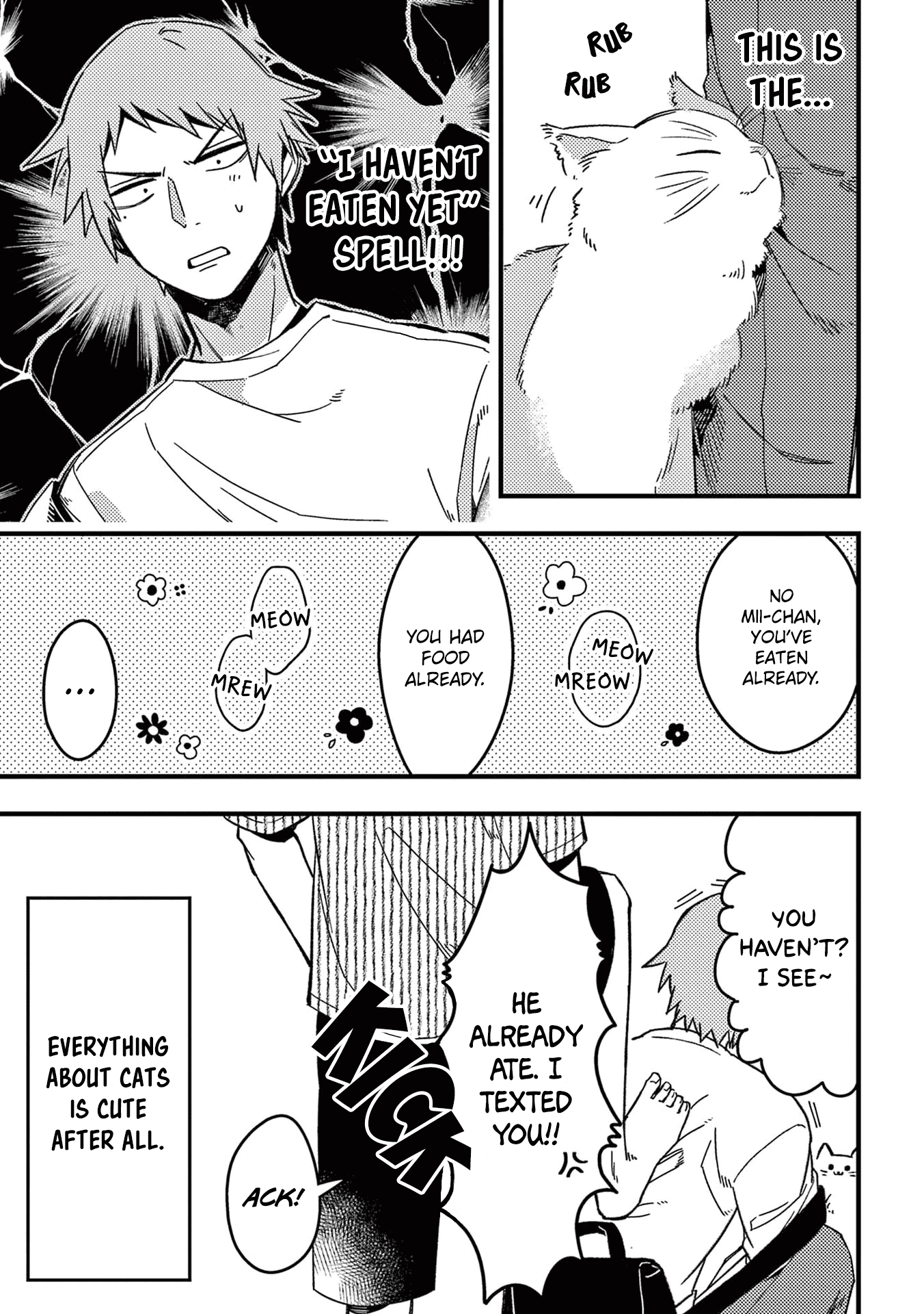 A World Where Everything Definitely Becomes BL vs. The Man Who Definitely Doesn't Want To Be In A BL Chapter 39 page 8 - Chapter 39: VS Cat