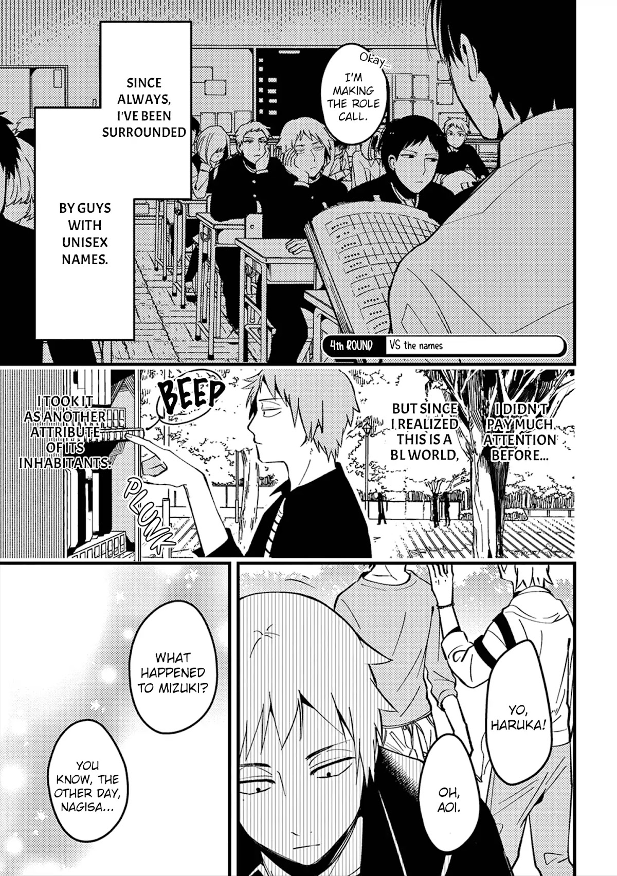 A World Where Everything Definitely Becomes BL vs. The Man Who Definitely Doesn't Want To Be In A BL Chapter 4 page 2 - Chapter 4: VS names