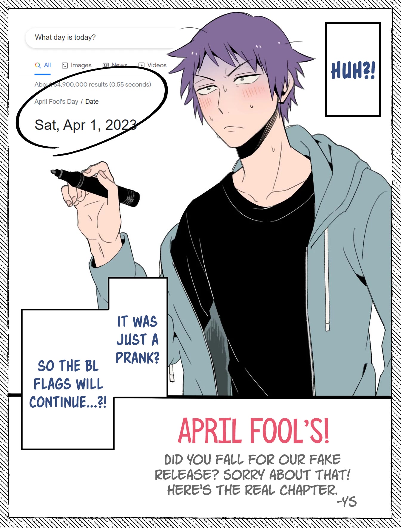A World Where Everything Definitely Becomes BL vs. The Man Who Definitely Doesn't Want To Be In A BL Chapter 41 page 1 - Chapter 41: VS Sports Festival