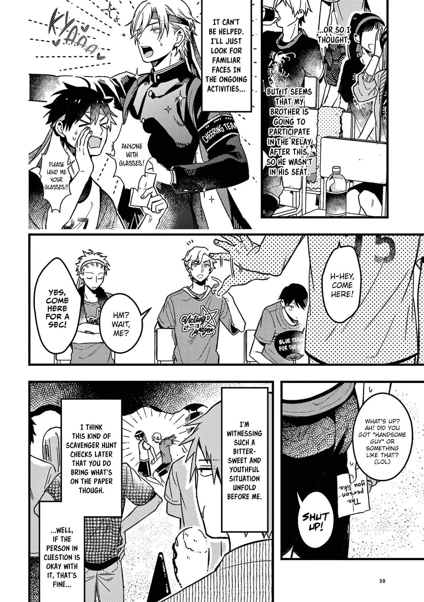 A World Where Everything Definitely Becomes BL vs. The Man Who Definitely Doesn't Want To Be In A BL Chapter 41 page 4 - Chapter 41: VS Sports Festival