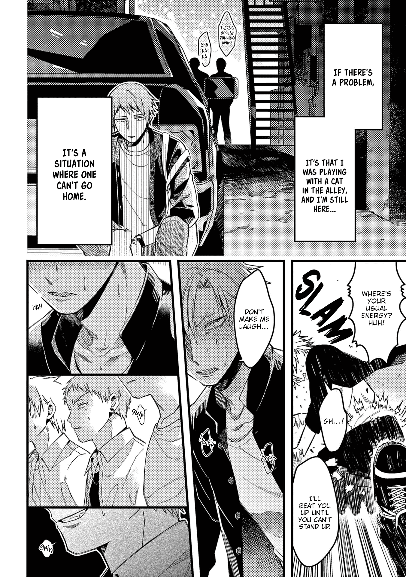 A World Where Everything Definitely Becomes BL vs. The Man Who Definitely Doesn't Want To Be In A BL Chapter 43 page 3 - Chapter 43: VS Back Alley