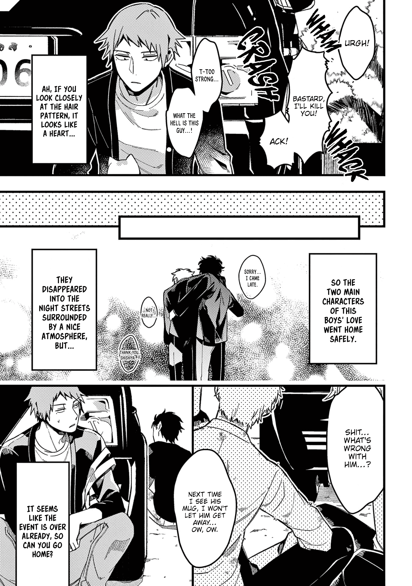 A World Where Everything Definitely Becomes BL vs. The Man Who Definitely Doesn't Want To Be In A BL Chapter 43 page 6 - Chapter 43: VS Back Alley