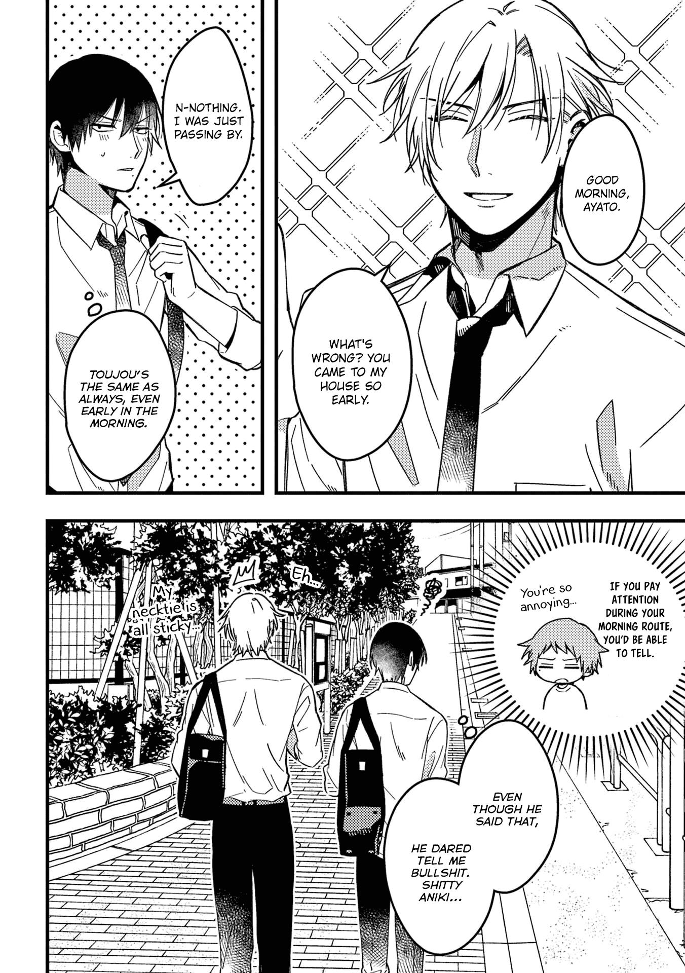 A World Where Everything Definitely Becomes BL vs. The Man Who Definitely Doesn't Want To Be In A BL Chapter 44 page 9 - Chapter 44: VS Weakness