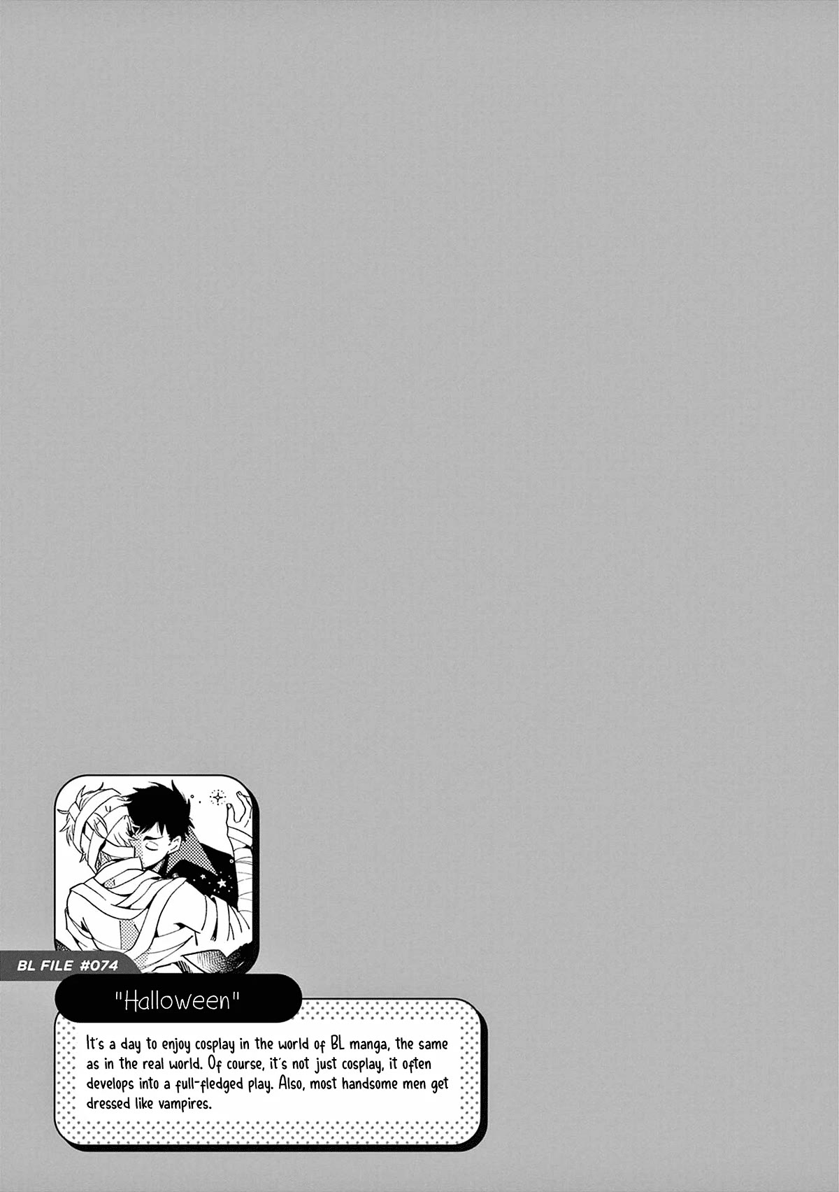 A World Where Everything Definitely Becomes BL vs. The Man Who Definitely Doesn't Want To Be In A BL Chapter 46 page 4 - Chapter 46: VS Halloween