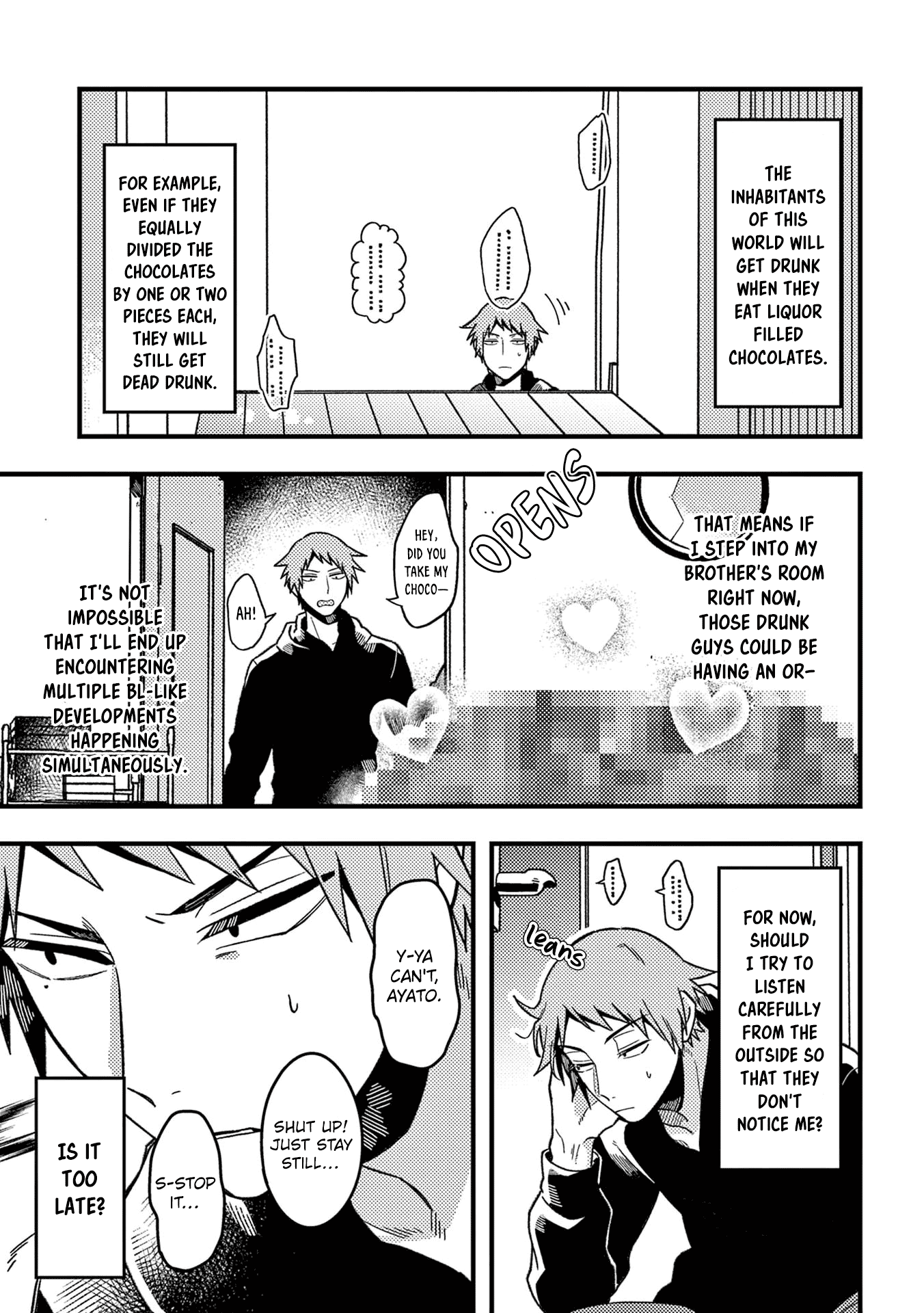 A World Where Everything Definitely Becomes BL vs. The Man Who Definitely Doesn't Want To Be In A BL Chapter 47 page 4 - Chapter 47: VS Whisky Bonbon