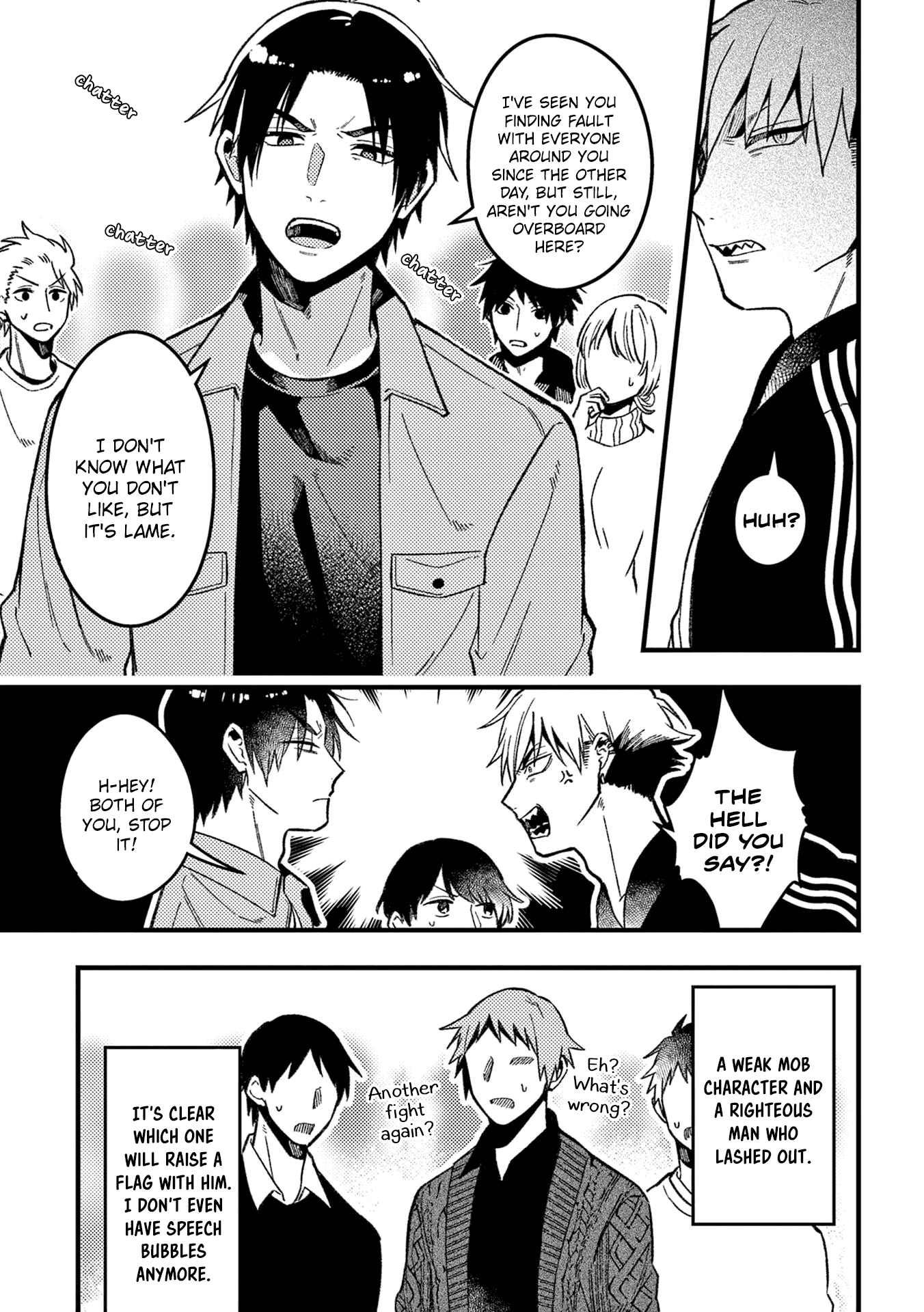 A World Where Everything Definitely Becomes BL vs. The Man Who Definitely Doesn't Want To Be In A BL Chapter 48 page 6 - Chapter 48: VS Bickering Couple