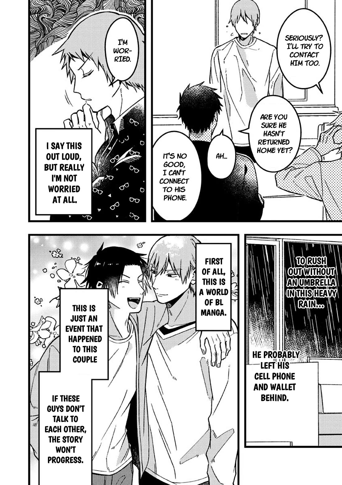 A World Where Everything Definitely Becomes BL vs. The Man Who Definitely Doesn't Want To Be In A BL Chapter 52 page 3 - Chapter 52: VS Lover's Quarrel -Overtime-
