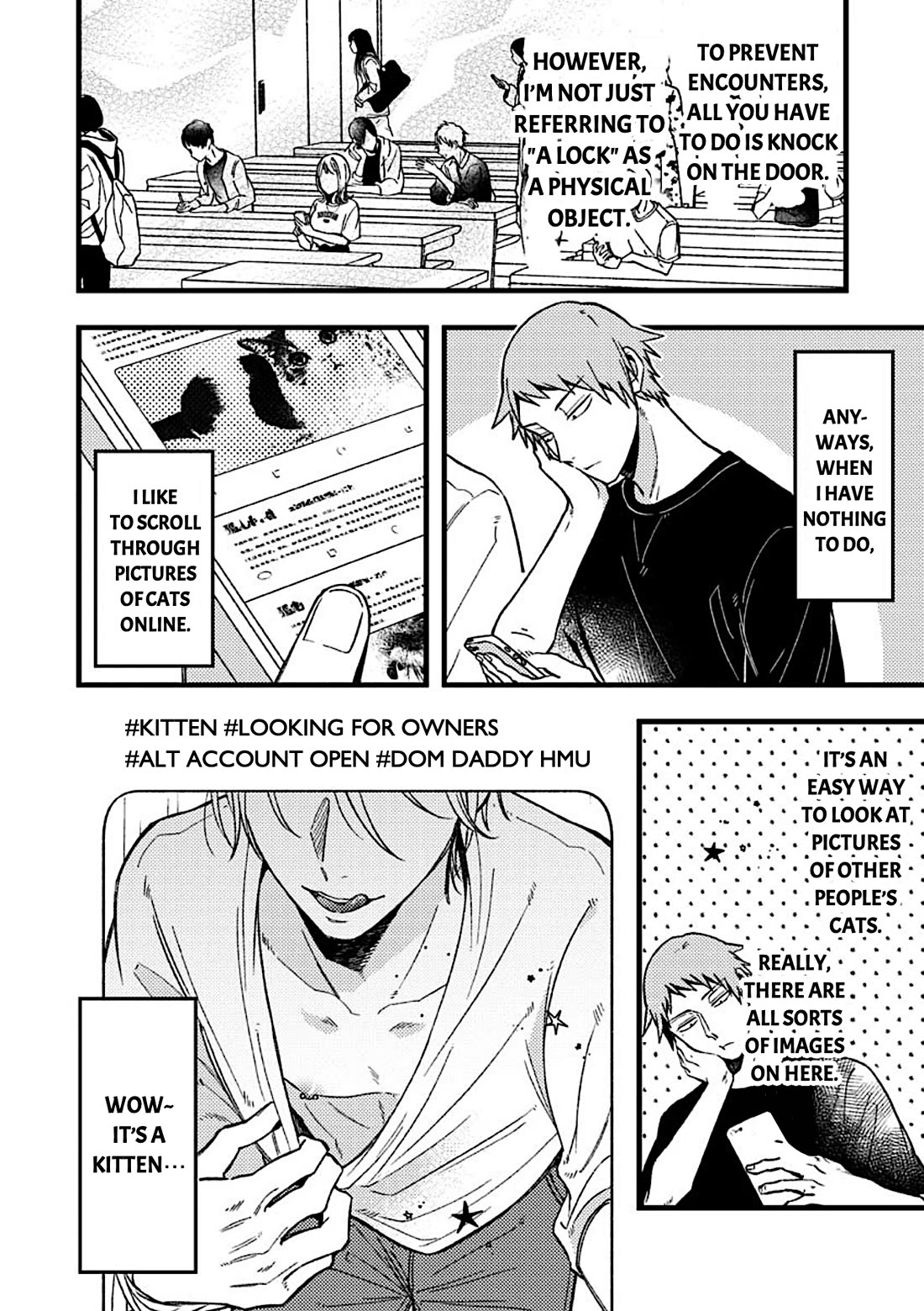 A World Where Everything Definitely Becomes BL vs. The Man Who Definitely Doesn't Want To Be In A BL Chapter 54 page 2 - Chapter 54: VS Lock