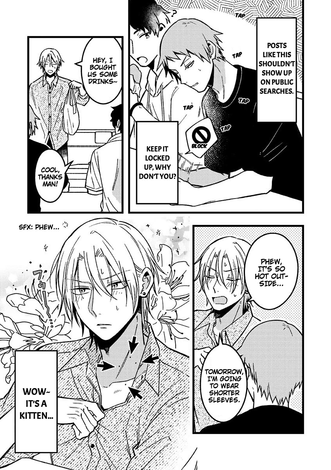 A World Where Everything Definitely Becomes BL vs. The Man Who Definitely Doesn't Want To Be In A BL Chapter 54 page 3 - Chapter 54: VS Lock
