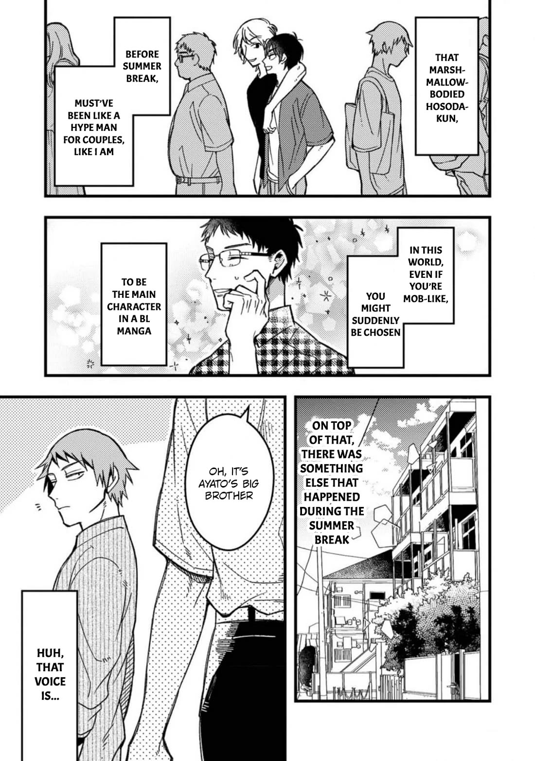 A World Where Everything Definitely Becomes BL vs. The Man Who Definitely Doesn't Want To Be In A BL Chapter 56 page 3 - Chapter 56: VS Metamorphosis