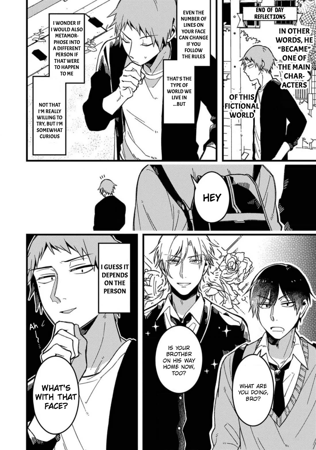 A World Where Everything Definitely Becomes BL vs. The Man Who Definitely Doesn't Want To Be In A BL Chapter 56 page 6 - Chapter 56: VS Metamorphosis