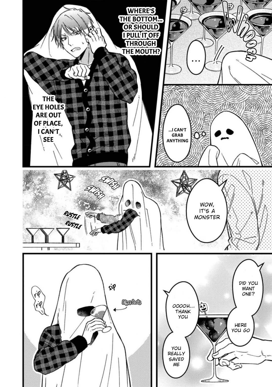 A World Where Everything Definitely Becomes BL vs. The Man Who Definitely Doesn't Want To Be In A BL Chapter 58 page 4 - Chapter 58: VS Halloween -Extra 2-