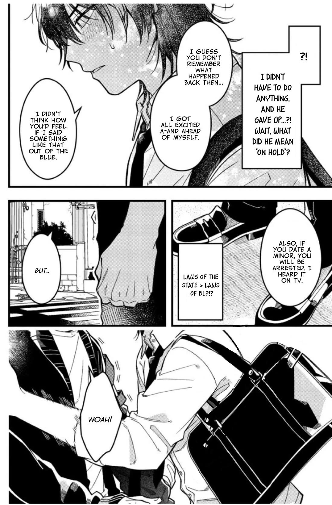 A World Where Everything Definitely Becomes BL vs. The Man Who Definitely Doesn't Want To Be In A BL Chapter 62 page 2 - Chapter 62: VS Reincarnation in Another World -Extra 2-