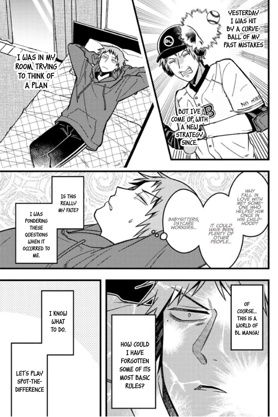 A World Where Everything Definitely Becomes BL vs. The Man Who Definitely Doesn't Want To Be In A BL Chapter 63 page 1 - Chapter 63: VS Hair