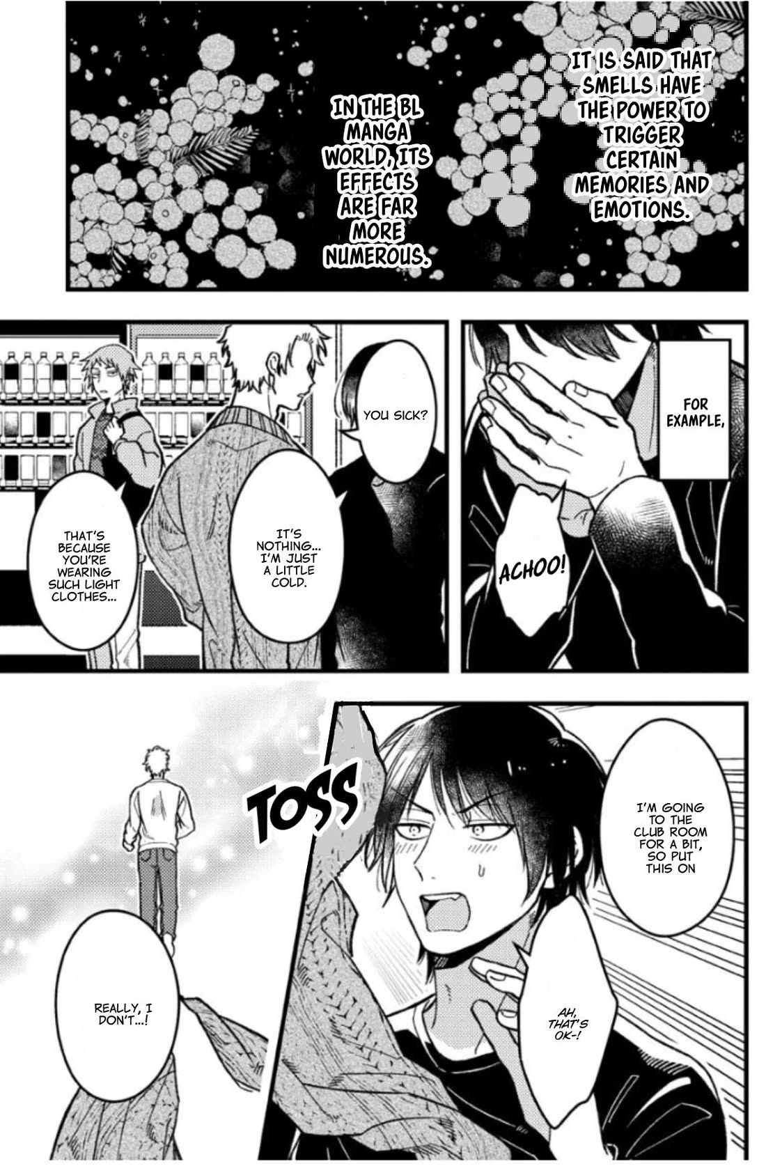 A World Where Everything Definitely Becomes BL vs. The Man Who Definitely Doesn't Want To Be In A BL Chapter 65 page 1 - Chapter 65: VS Smell