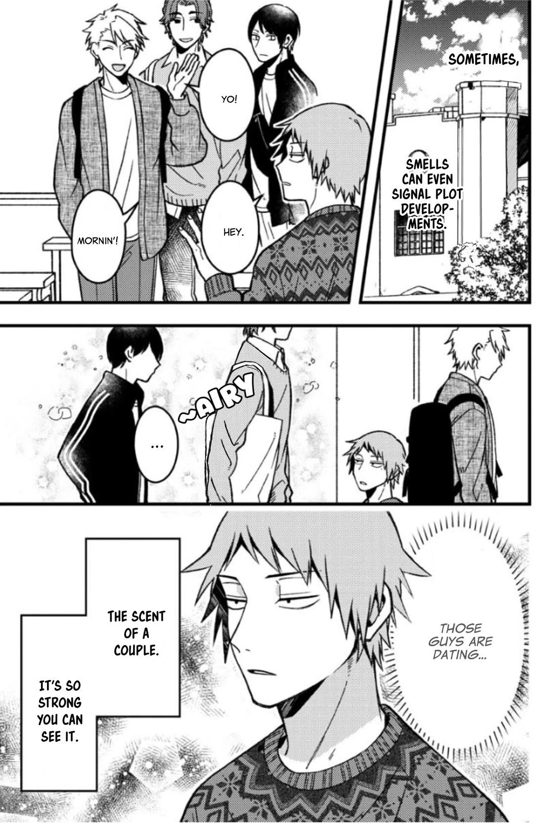 A World Where Everything Definitely Becomes BL vs. The Man Who Definitely Doesn't Want To Be In A BL Chapter 65 page 3 - Chapter 65: VS Smell