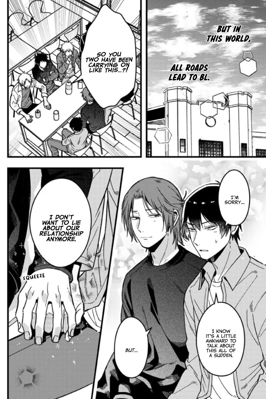 A World Where Everything Definitely Becomes BL vs. The Man Who Definitely Doesn't Want To Be In A BL Chapter 66 page 4 - Chapter 66: VS Beginners