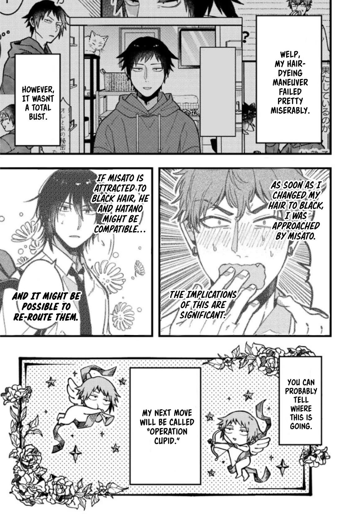 A World Where Everything Definitely Becomes BL vs. The Man Who Definitely Doesn't Want To Be In A BL Chapter 67 page 1 - Chapter 67: VS Hairstyle