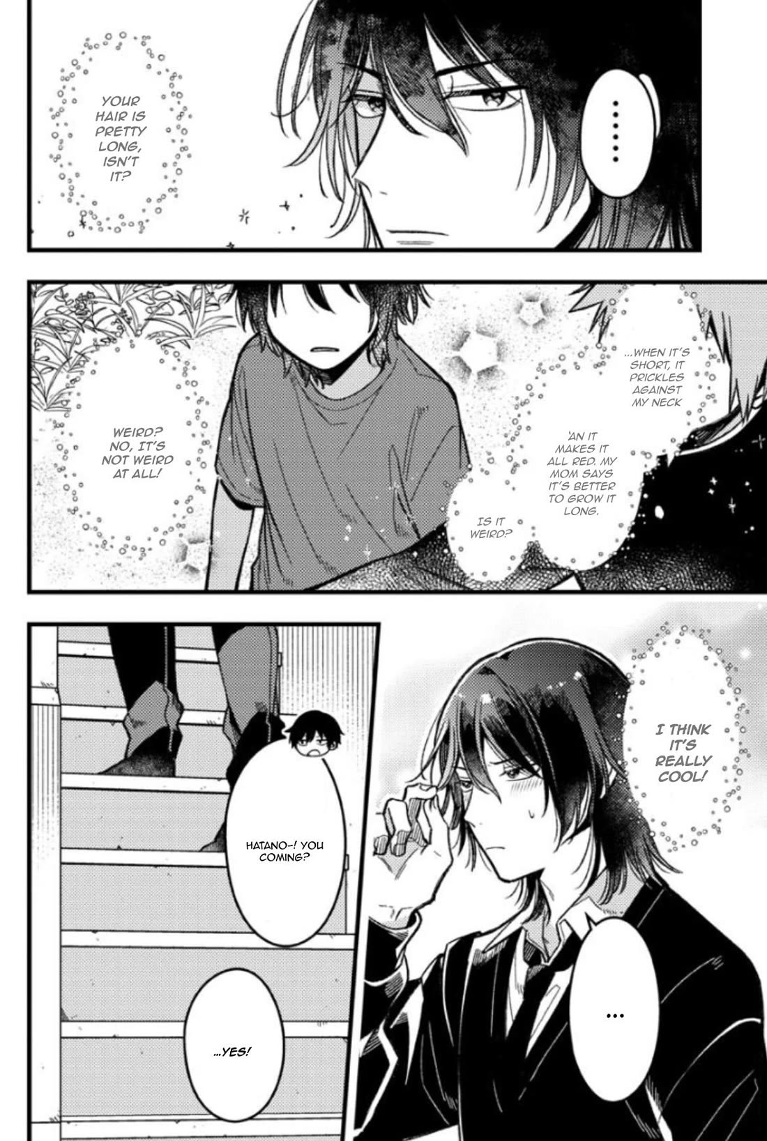 A World Where Everything Definitely Becomes BL vs. The Man Who Definitely Doesn't Want To Be In A BL Chapter 67 page 10 - Chapter 67: VS Hairstyle