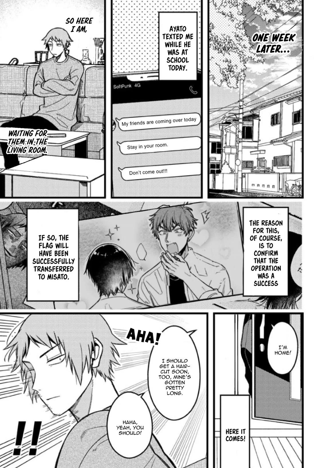 A World Where Everything Definitely Becomes BL vs. The Man Who Definitely Doesn't Want To Be In A BL Chapter 67 page 7 - Chapter 67: VS Hairstyle