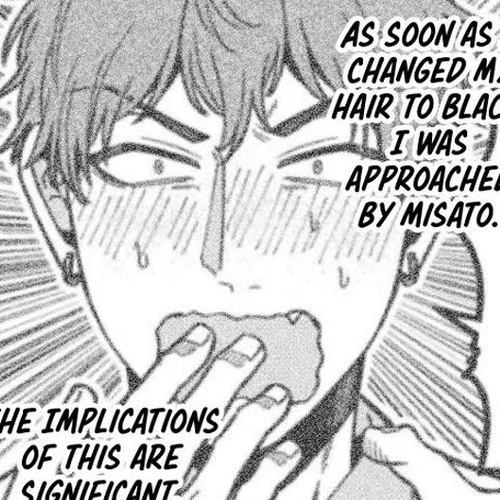 A World Where Everything Definitely Becomes BL vs. The Man Who Definitely Doesn't Want To Be In A BL Chapter 67: VS Hairstyle cover