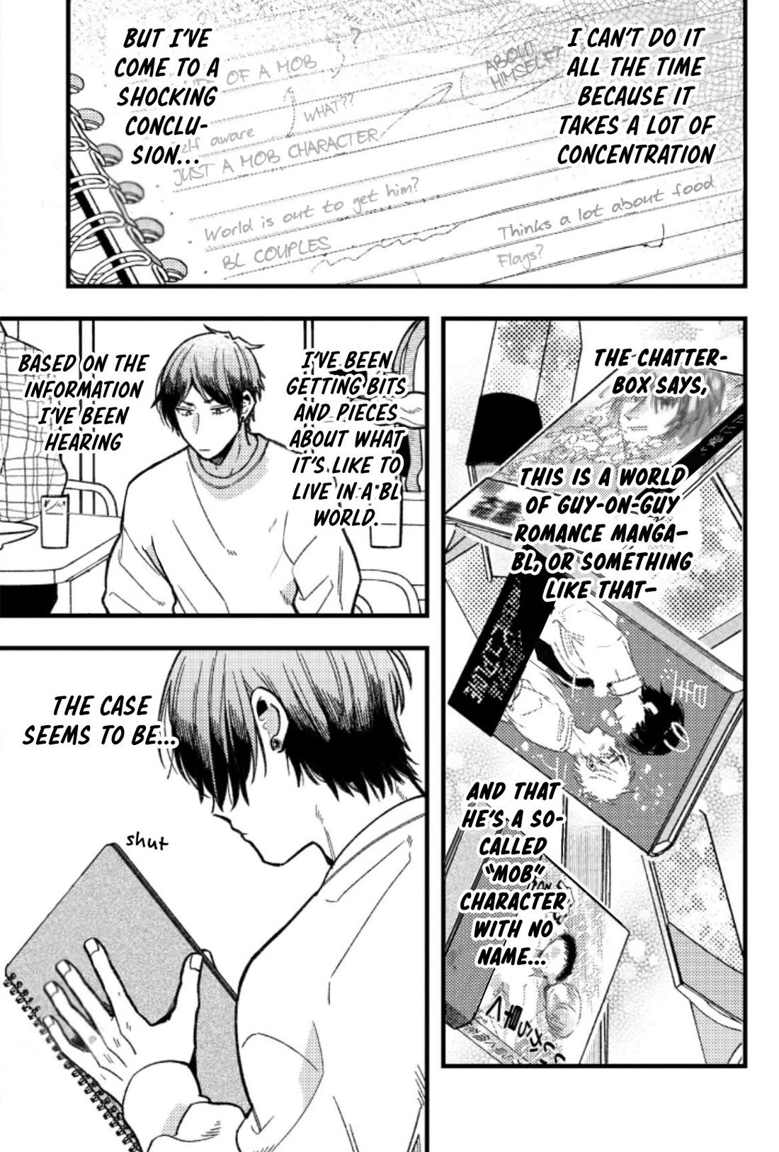 A World Where Everything Definitely Becomes BL vs. The Man Who Definitely Doesn't Want To Be In A BL Chapter 69 page 3 - Chapter 69: VS Paranormal Phenomena -Extra 2-