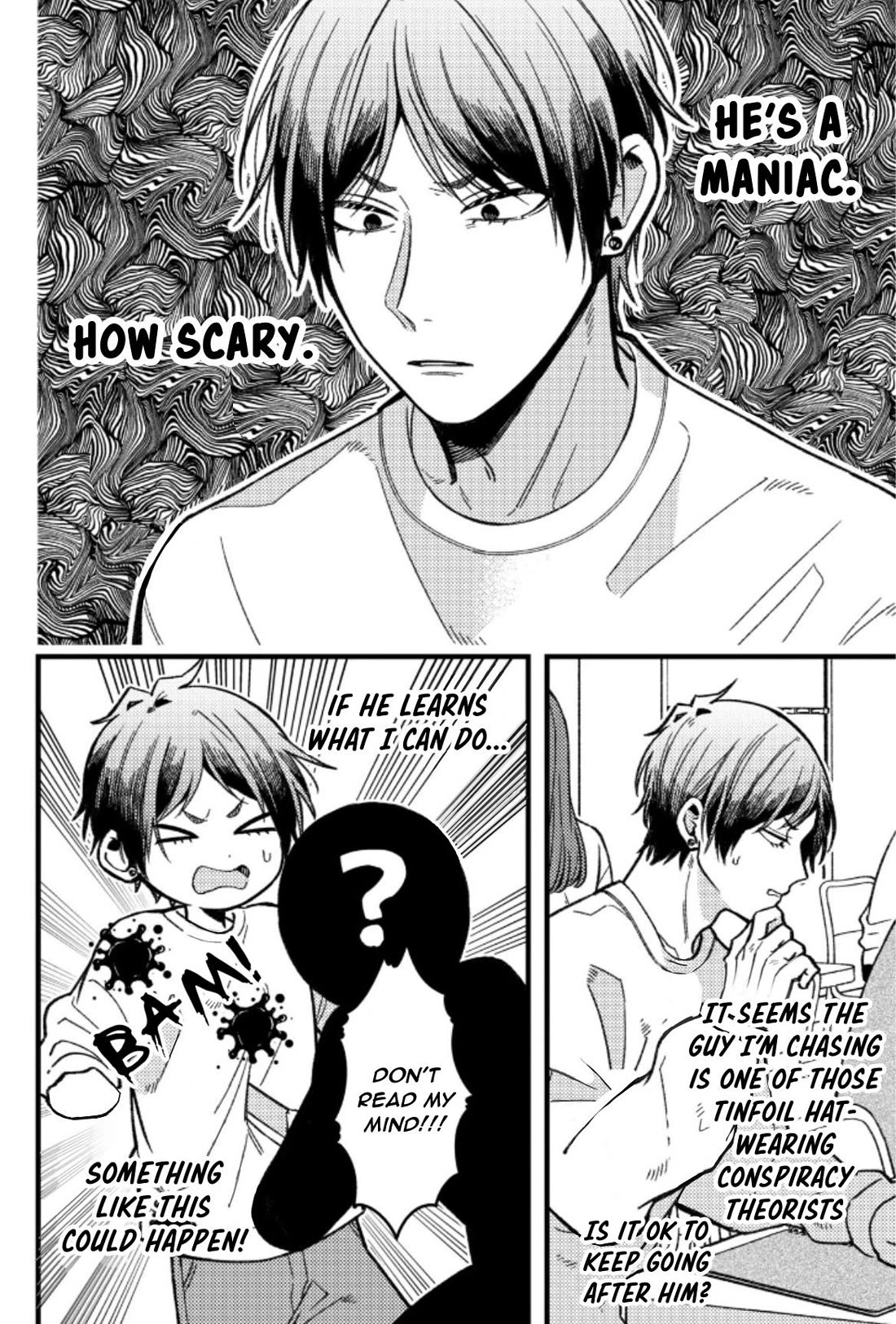 A World Where Everything Definitely Becomes BL vs. The Man Who Definitely Doesn't Want To Be In A BL Chapter 69 page 4 - Chapter 69: VS Paranormal Phenomena -Extra 2-