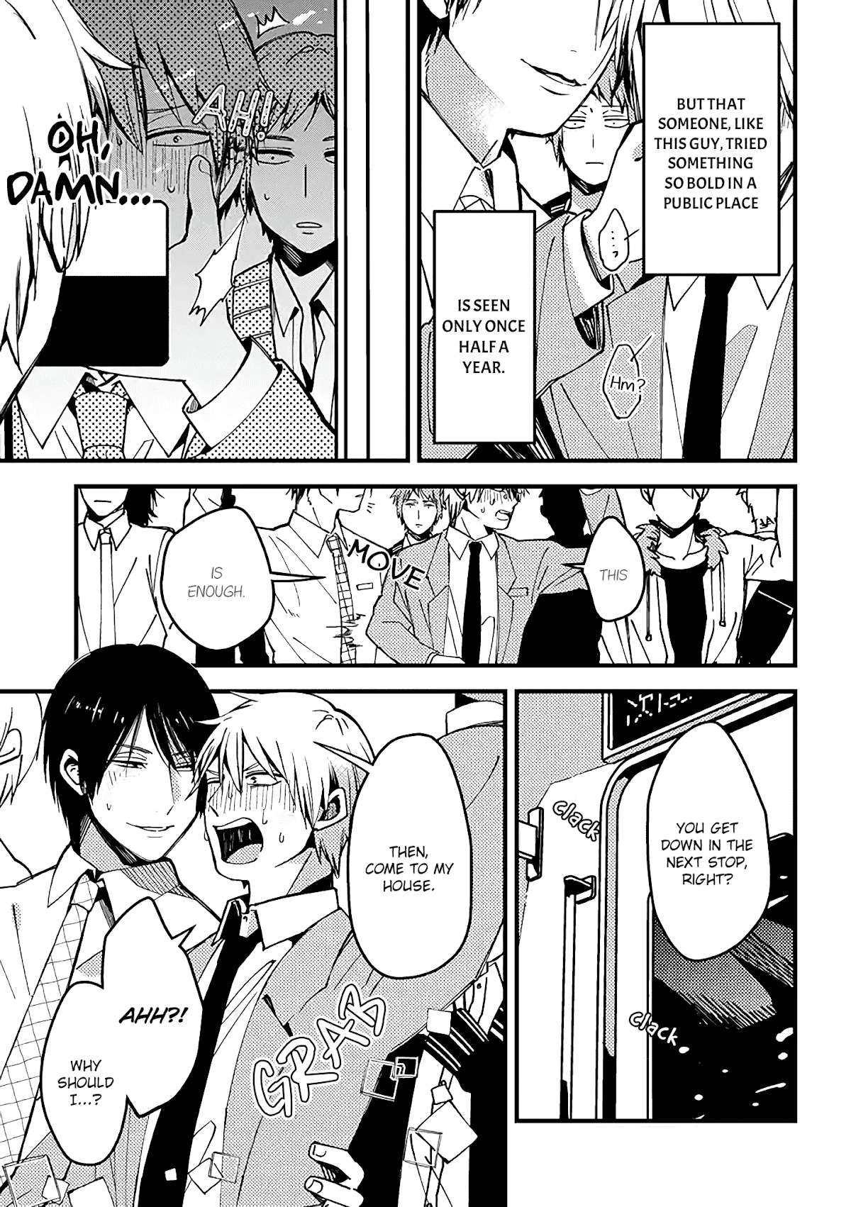 A World Where Everything Definitely Becomes BL vs. The Man Who Definitely Doesn't Want To Be In A BL Chapter 7 page 4 - Chapter 7: VS the molester