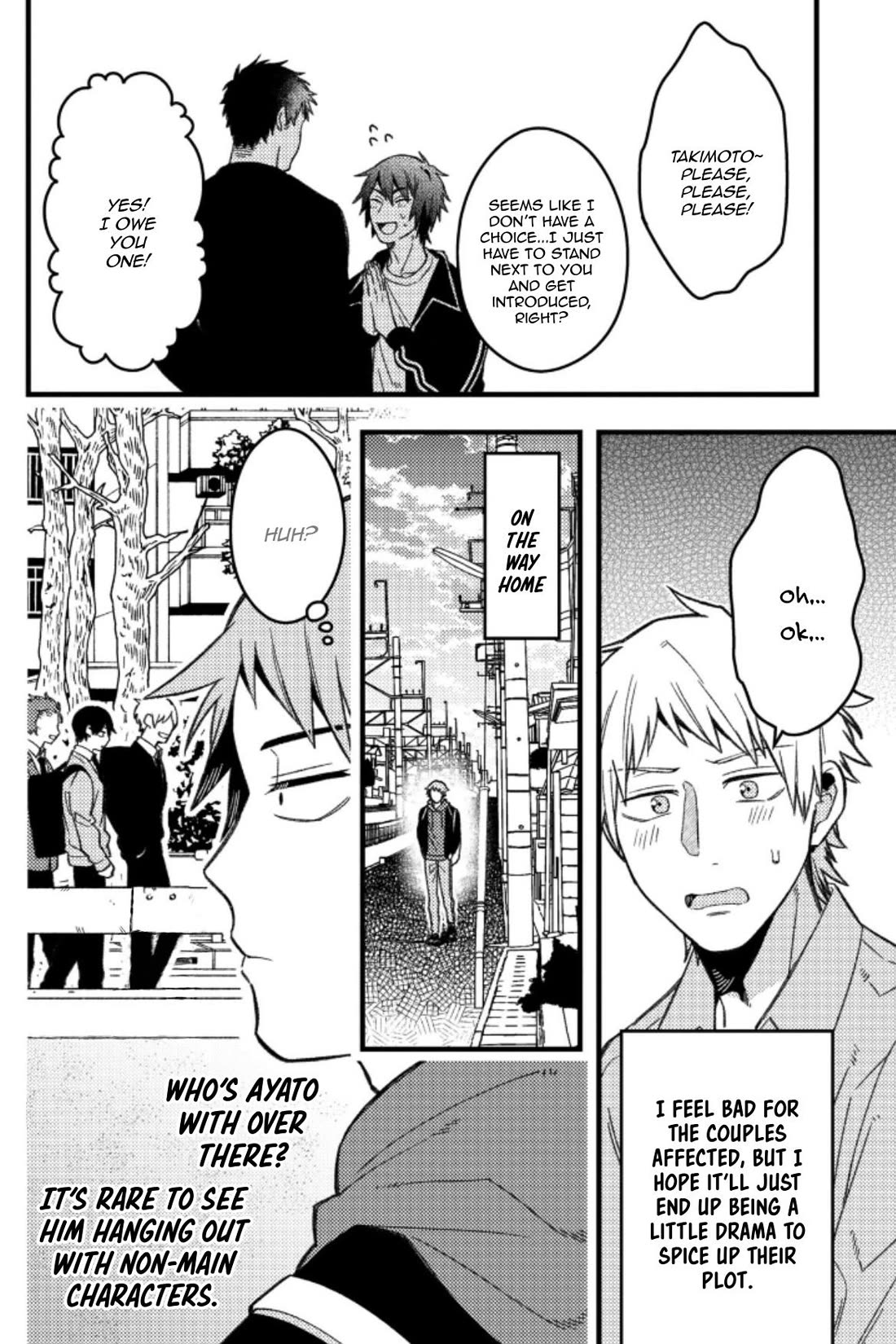 A World Where Everything Definitely Becomes BL vs. The Man Who Definitely Doesn't Want To Be In A BL Chapter 70 page 4 - Chapter 70: VS Disguise