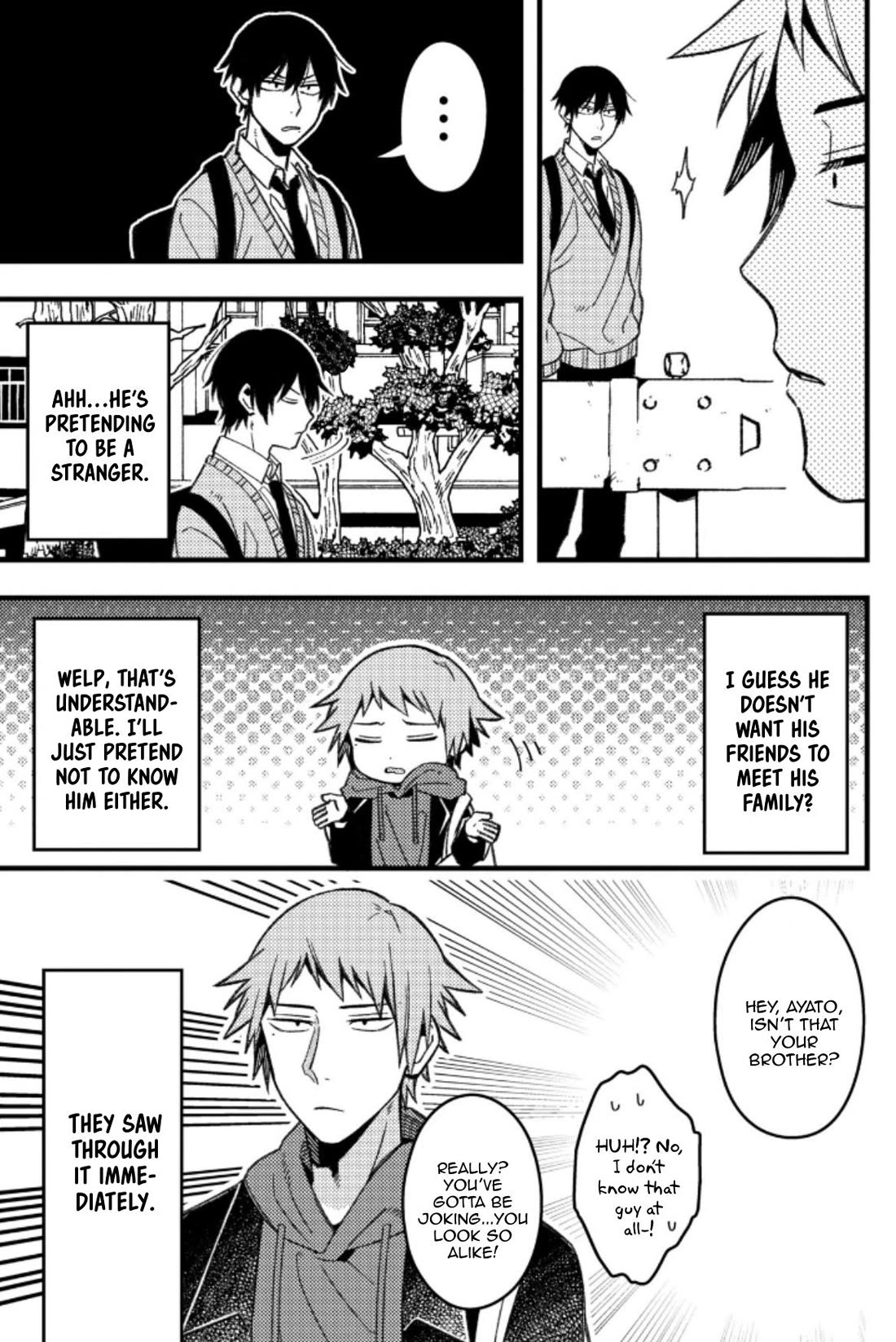 A World Where Everything Definitely Becomes BL vs. The Man Who Definitely Doesn't Want To Be In A BL Chapter 70 page 5 - Chapter 70: VS Disguise