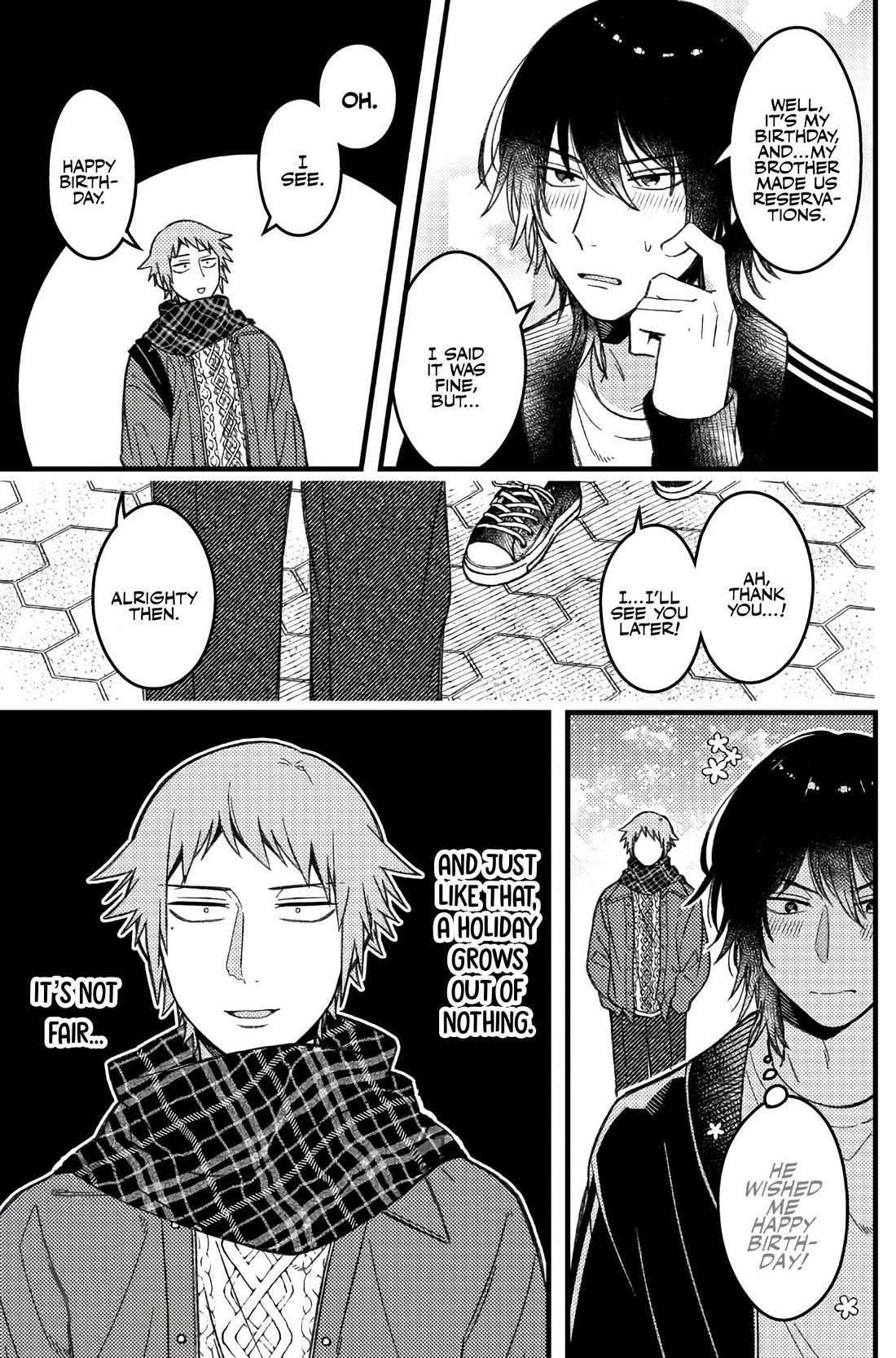 A World Where Everything Definitely Becomes BL vs. The Man Who Definitely Doesn't Want To Be In A BL Chapter 72 page 5 - Chapter 72: VS December