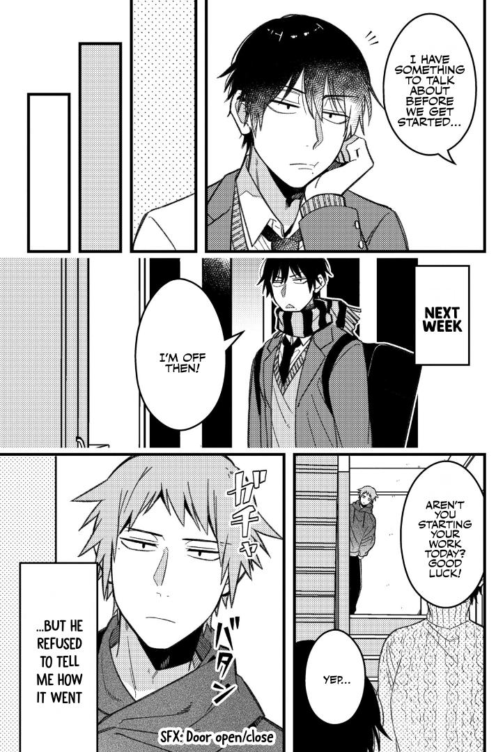 A World Where Everything Definitely Becomes BL vs. The Man Who Definitely Doesn't Want To Be In A BL Chapter 73 page 3 - Chapter 73: VS Work Experience