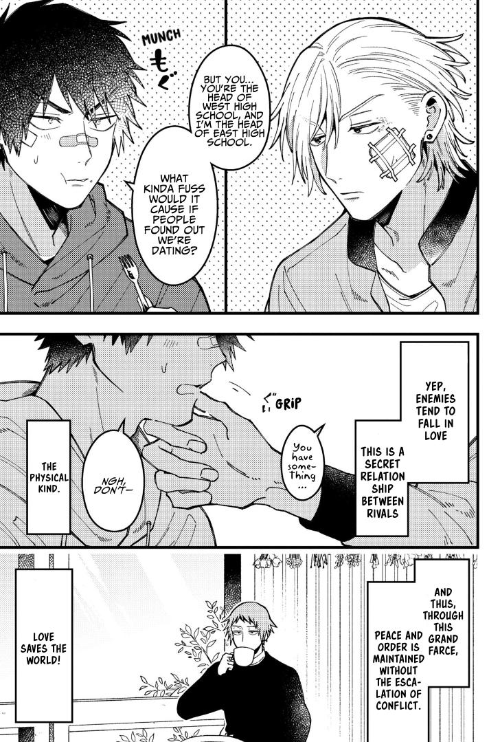 A World Where Everything Definitely Becomes BL vs. The Man Who Definitely Doesn't Want To Be In A BL Chapter 78 page 3 - Chapter 78: VS Imperfect