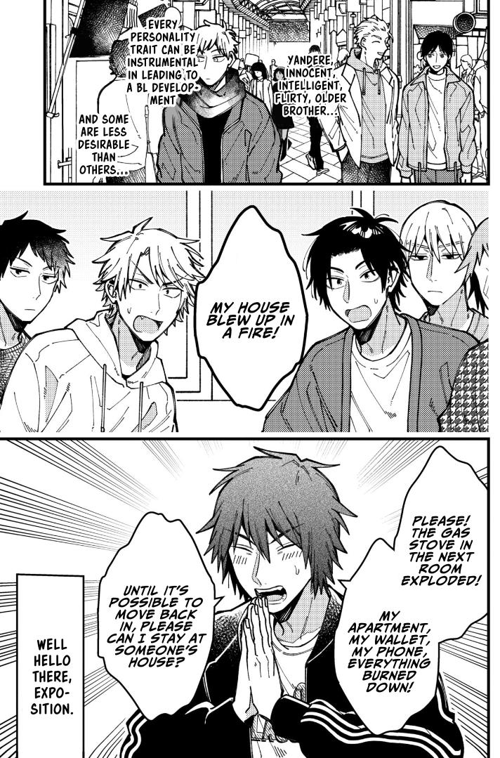 A World Where Everything Definitely Becomes BL vs. The Man Who Definitely Doesn't Want To Be In A BL Chapter 79 page 1 - Chapter 79: VS Unlucky