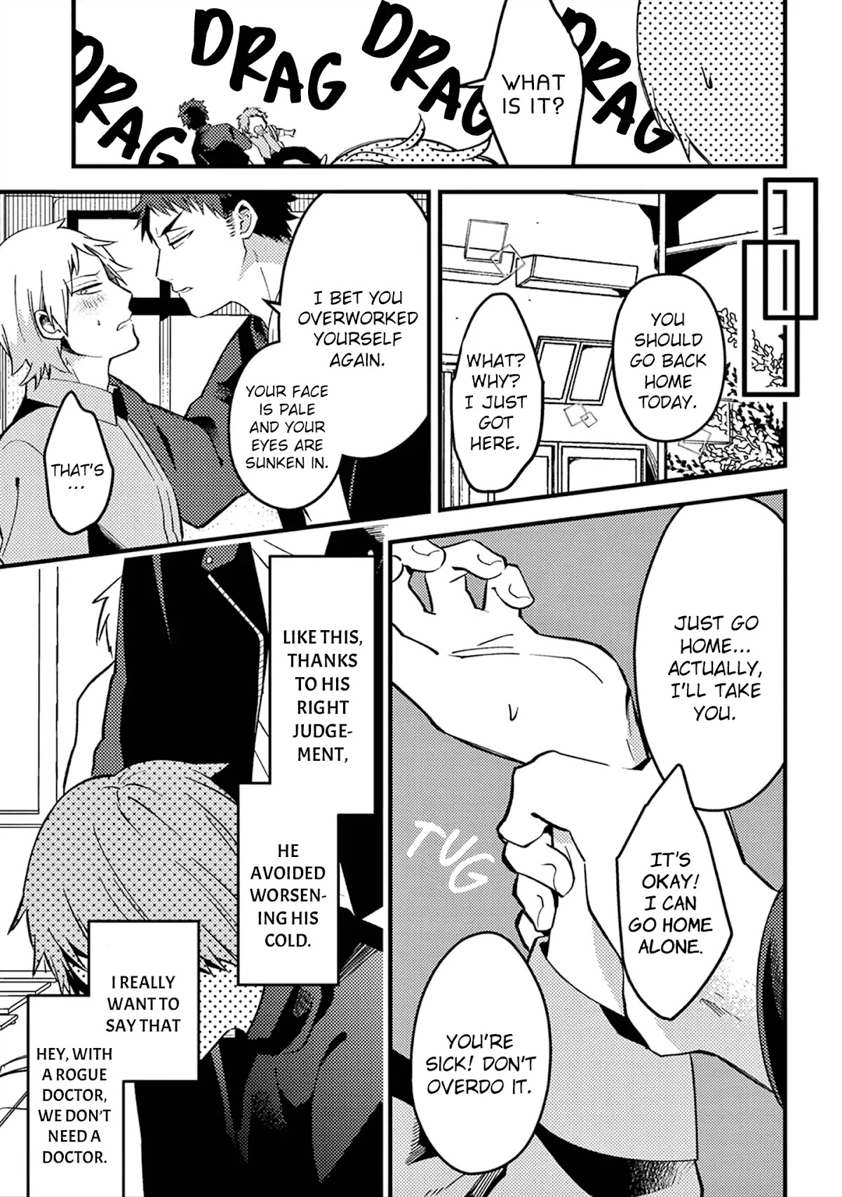 A World Where Everything Definitely Becomes BL vs. The Man Who Definitely Doesn't Want To Be In A BL Chapter 8 page 5 - Chapter 8: VS colds